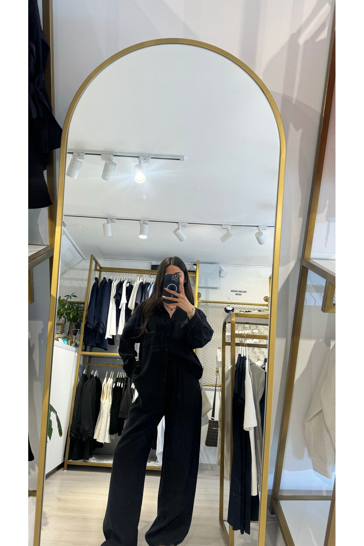 Boutique Mint Modal Kumaş Gömlek