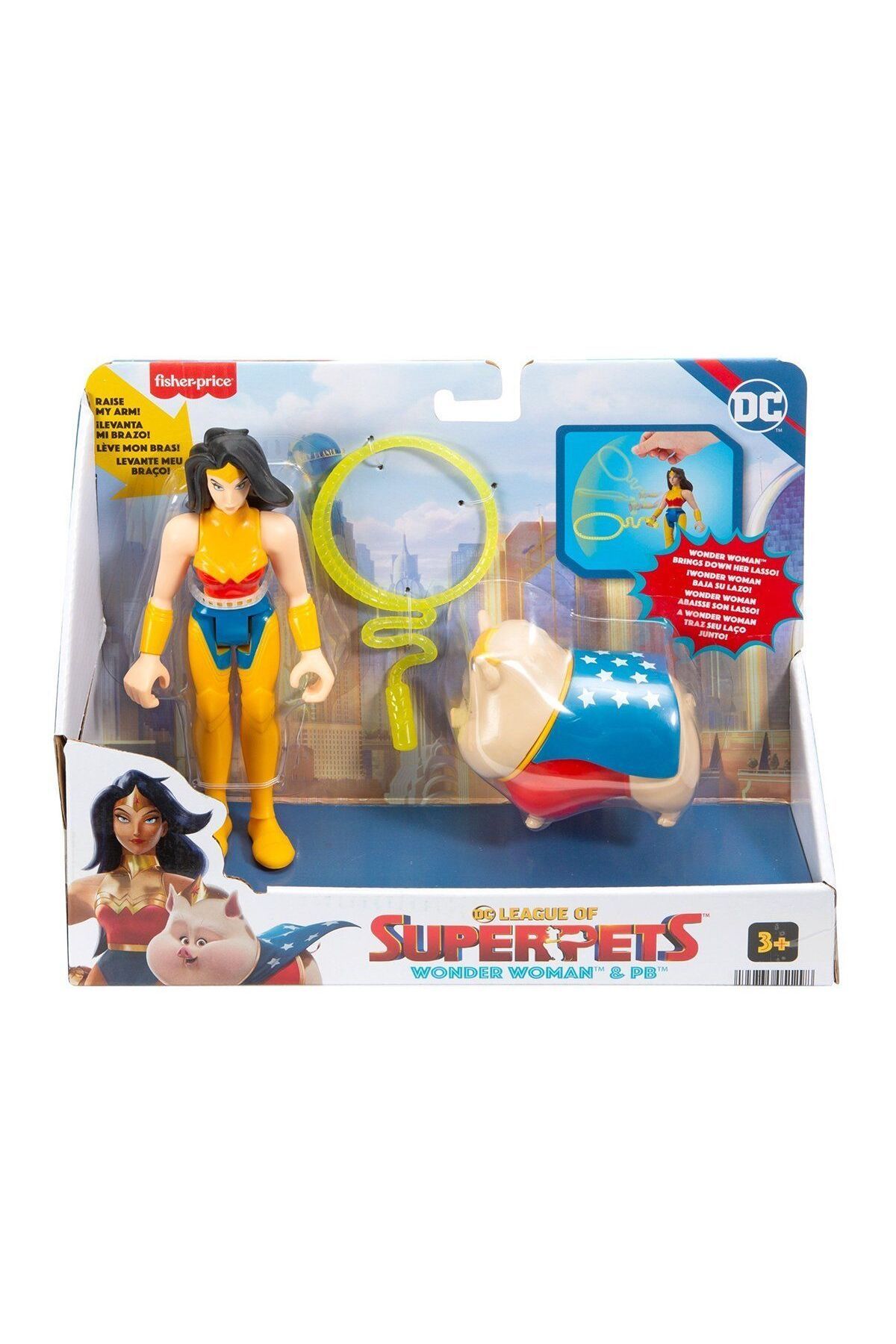 Neco HGL01 Imaginext DC League of Super Pets - Kahramanlar ve Hayvanlar