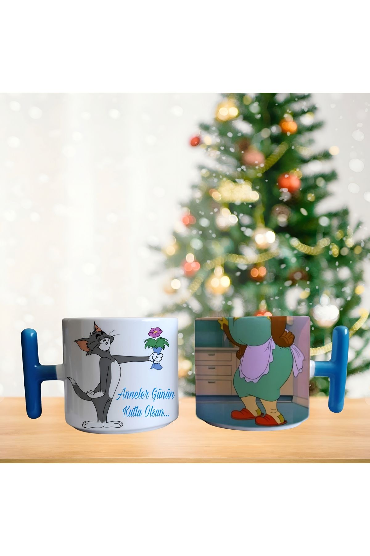 Ghostbusters Anneler günü Tom ve Jerry Porselen Fincan / Kupa -mug