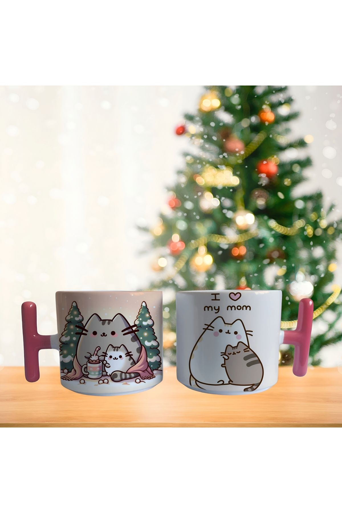 Ghostbusters Anneler günü Pusheen Porselen Fincan / Kupa -mug