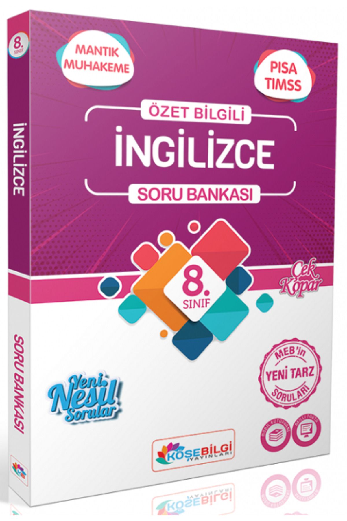FourArts Köşe bilgi Yayınları 8. Sınıf İngilizce Soru Bankası