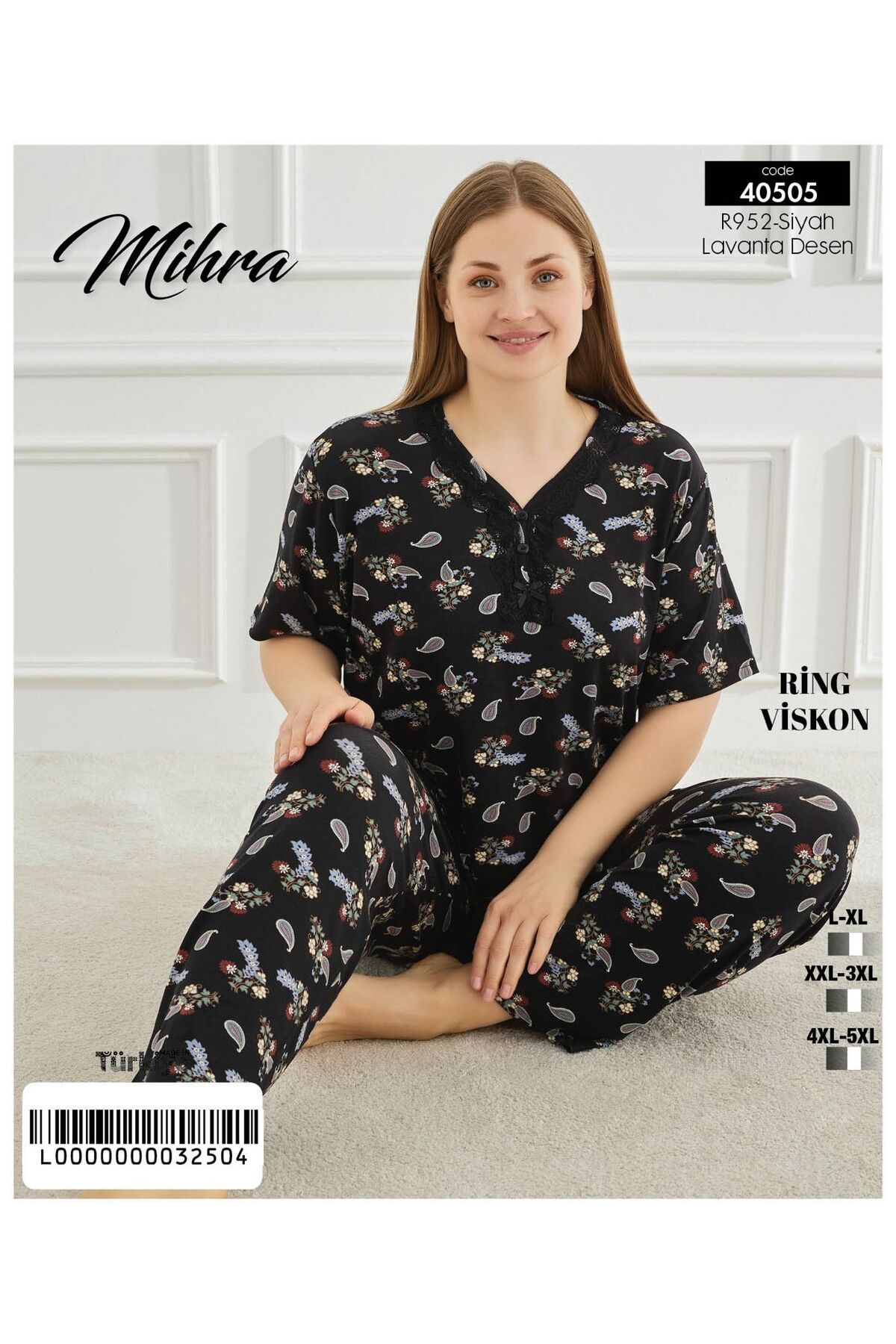 Mihra battal pijama takımı