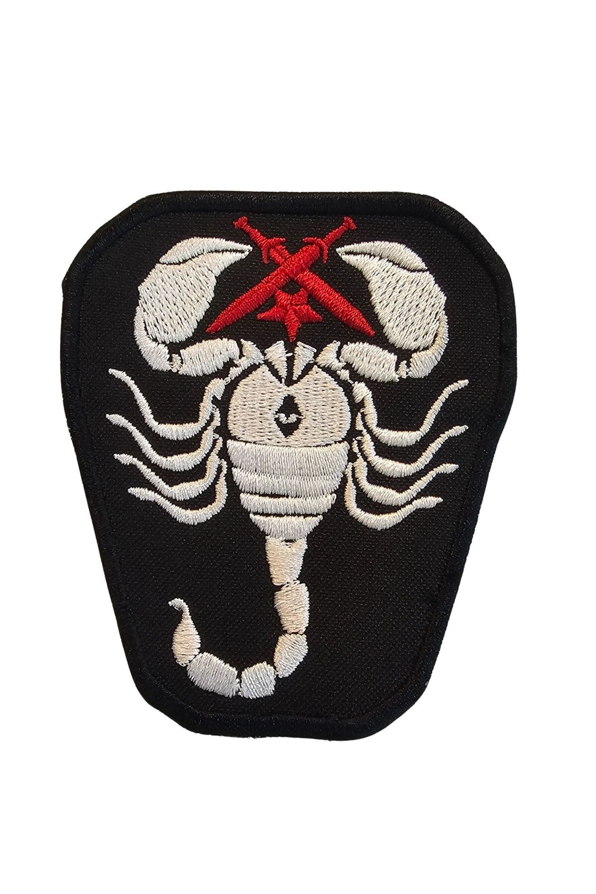 ISG Airsoft Çapraz Kılıçlı Akrep Patch – Black