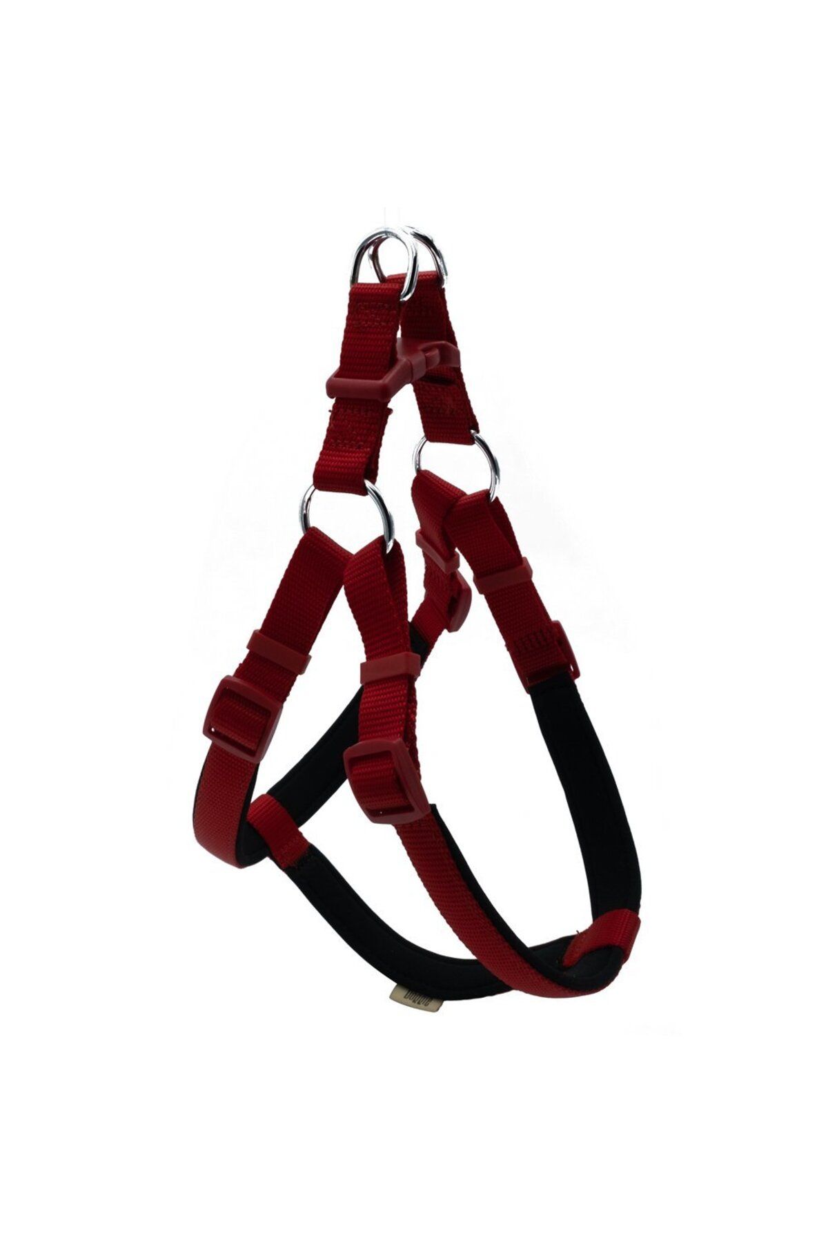 SAVEX Doggie Konfor Dokuma Ronin Göğüs Tasması Kırmızı 2.0*55-65 cm (DSGT L)