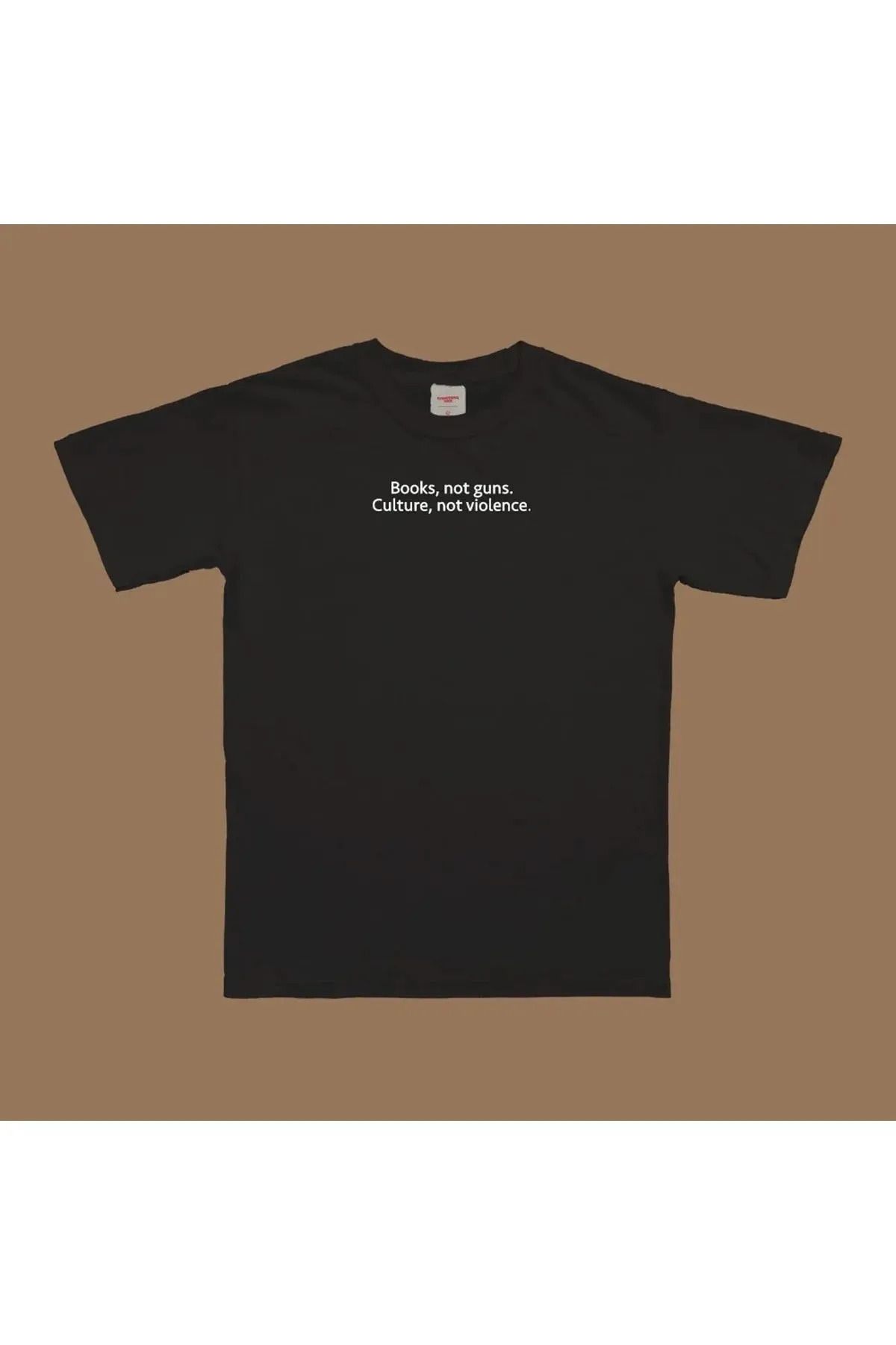 FeaR LeeS Books Not Guns T-shirt