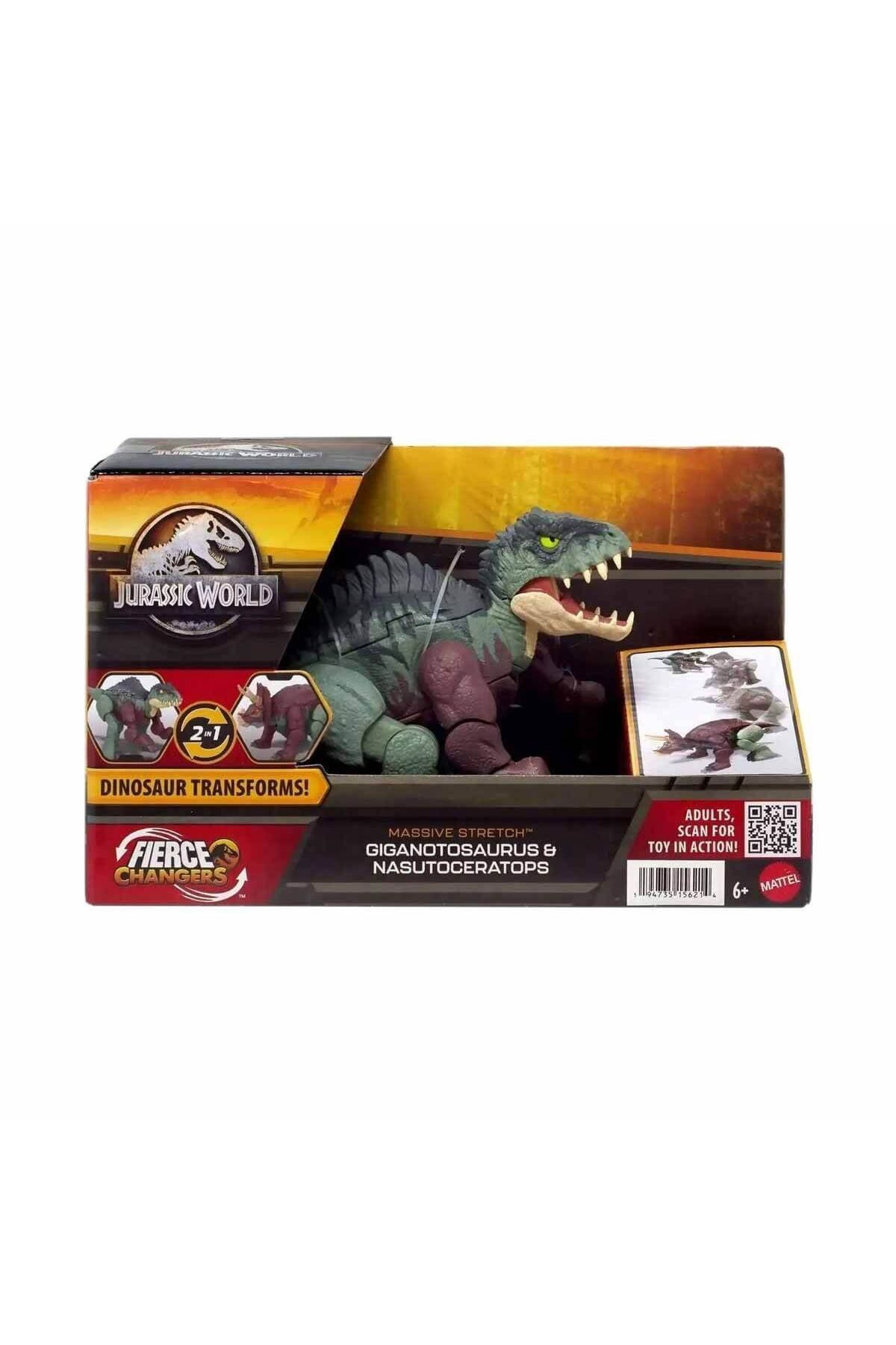 Neco HPD33 Jurassic World Değişim Serisi - Çifte Tehlike Büyük Dinozor Figürleri