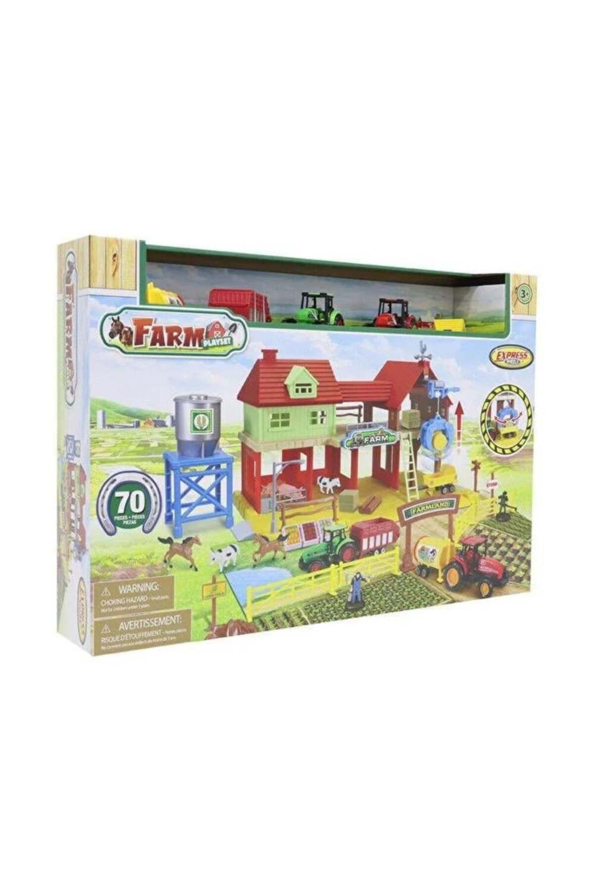 FELİTE Express Wheels Çiftlik Seti 70 Parça
