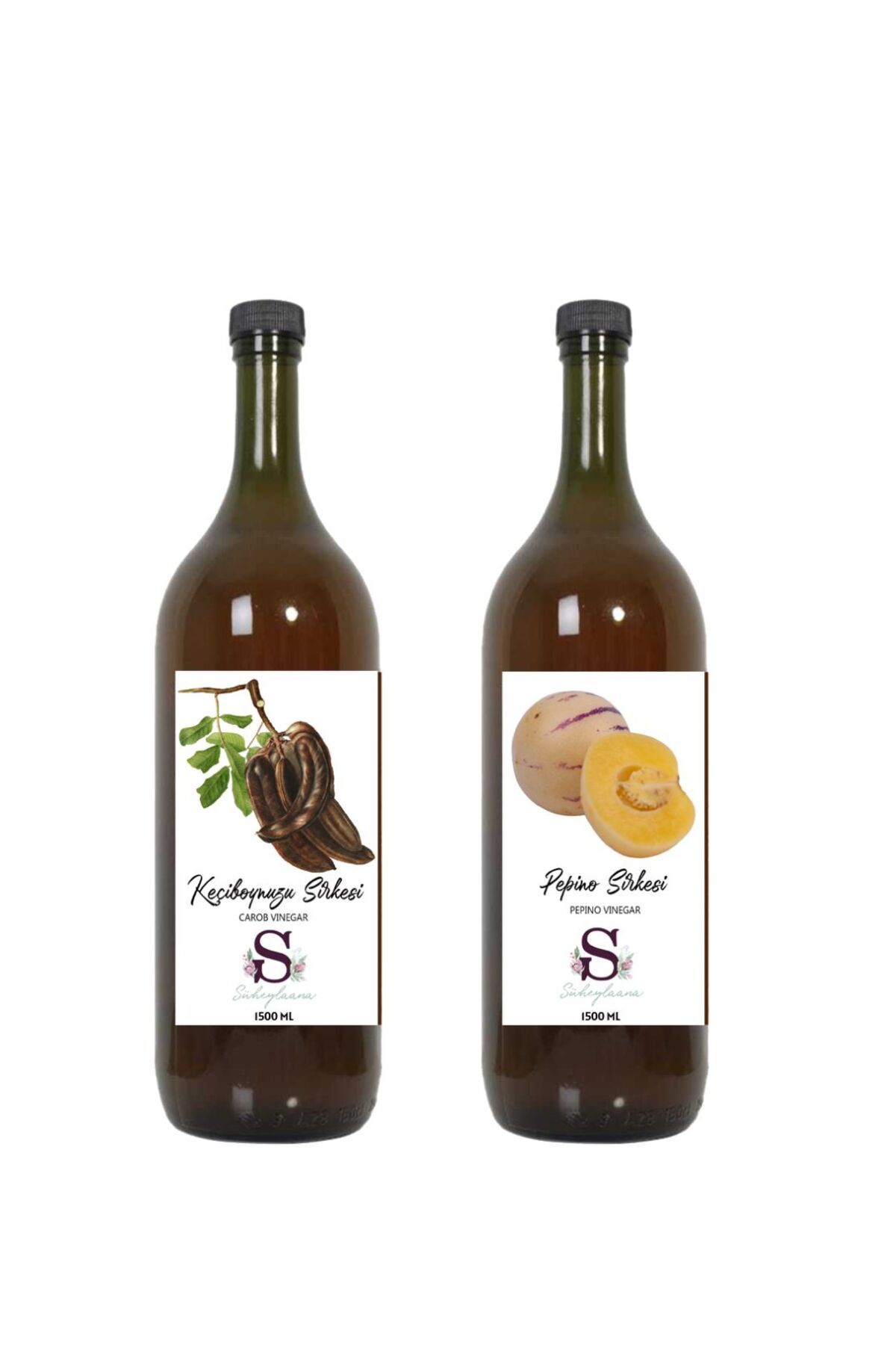 Süheylaana Doğal Keçiboynuzu Sirkesi 1500 Ml - Doğal Pepino Sirkesi 1500 Ml