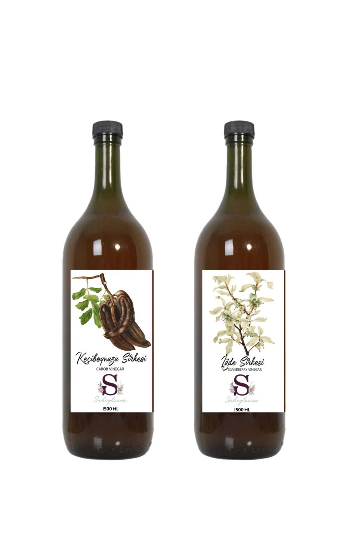 Süheylaana Doğal Keçiboynuzu Sirkesi 1500 Ml - Doğal İğde Sirkesi 1500 Ml