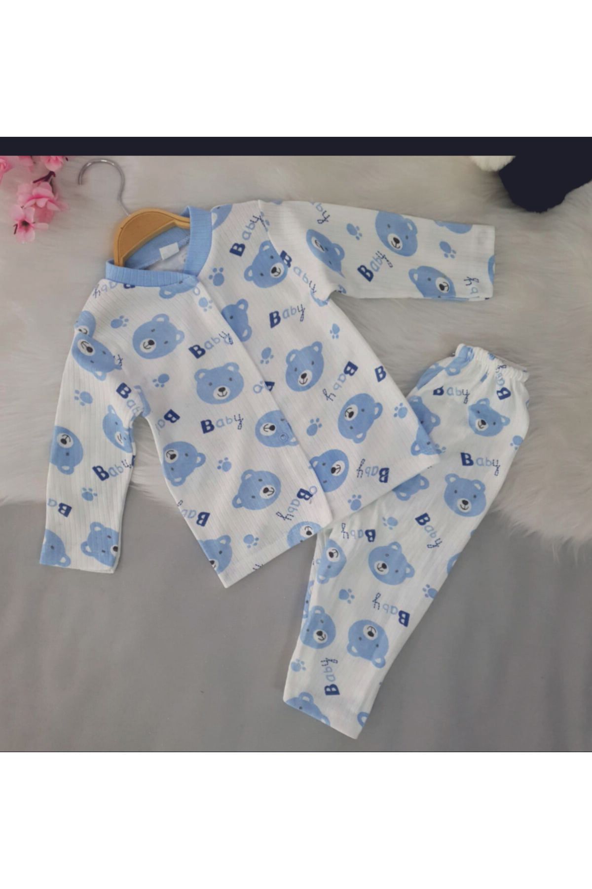 Baby Wings AYICIK BASKILI PİJAMA TAKIMI
