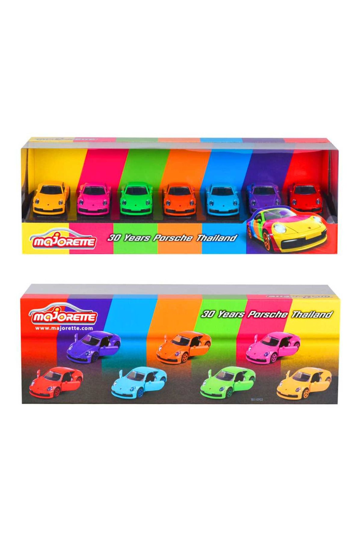 Simba MAJORETTE 30. YIL PORSCHE THAİLAND METAL ARABALAR 7 Lİ SET 3+