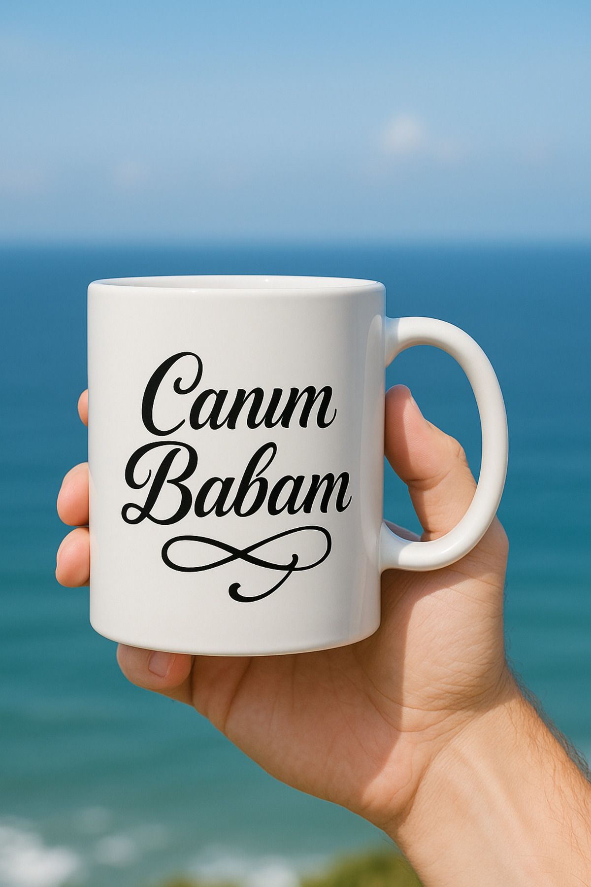 sıradışıhediyem Babalar Günü kupa bardak babam için kupa bardak canım babam