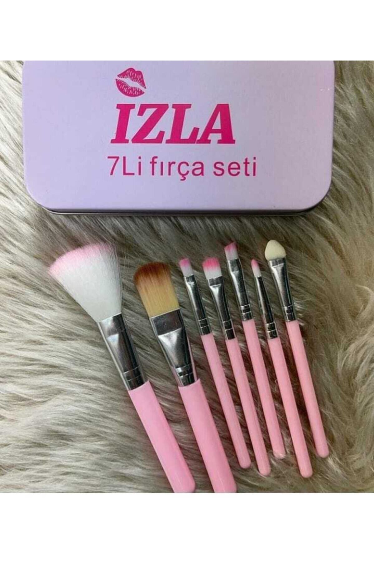 KAİZEN Fırça Seti Metal Kutulu Siyah 7'li