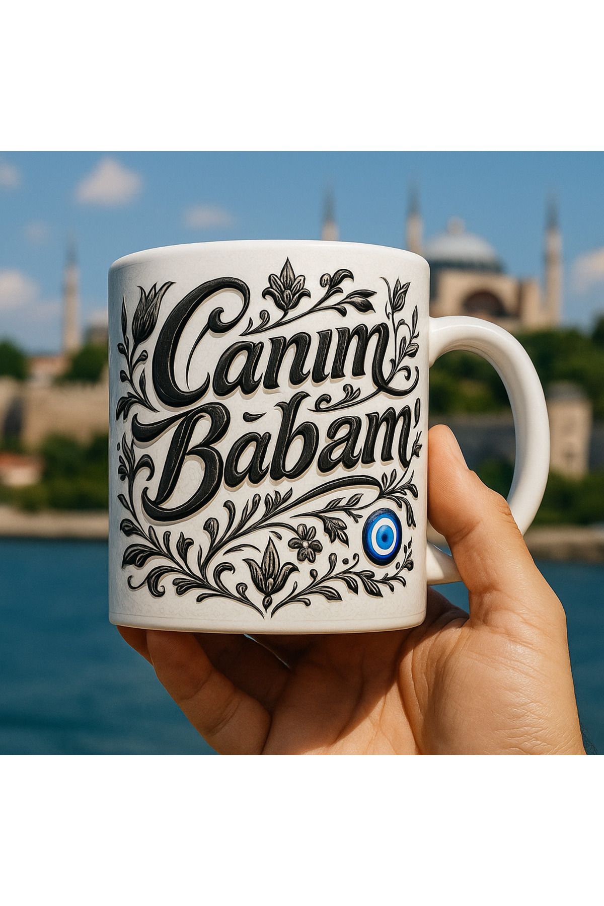 sıradışıhediyem Babalar Günü kupa bardak Babam kupa bardak babaya hediye