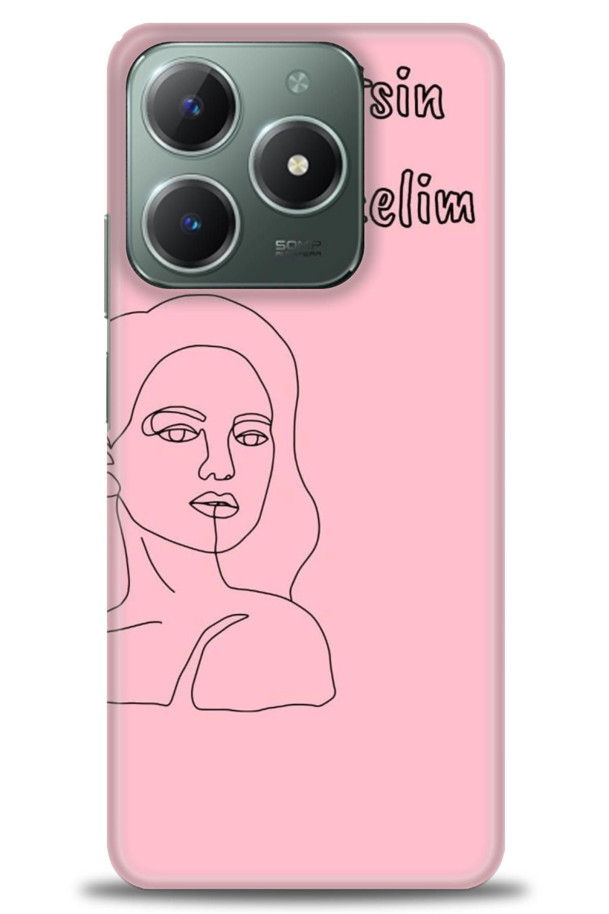 realme C61 / C63 İle Uyumlu HD Baskılı Kılıf - Karışık Seri - 207
