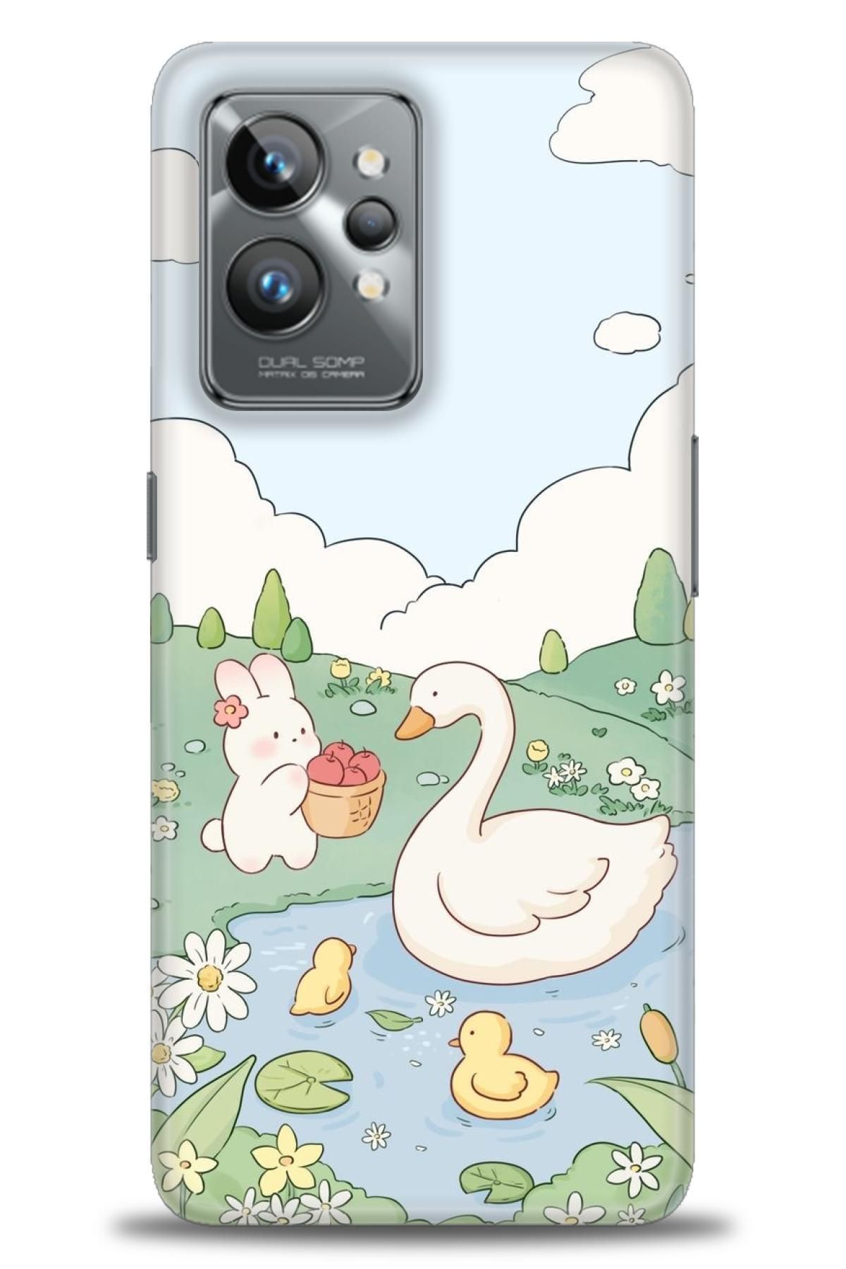 realme GT2 Pro İle Uyumlu HD Baskılı Desenli Silikon Kılıf - 839