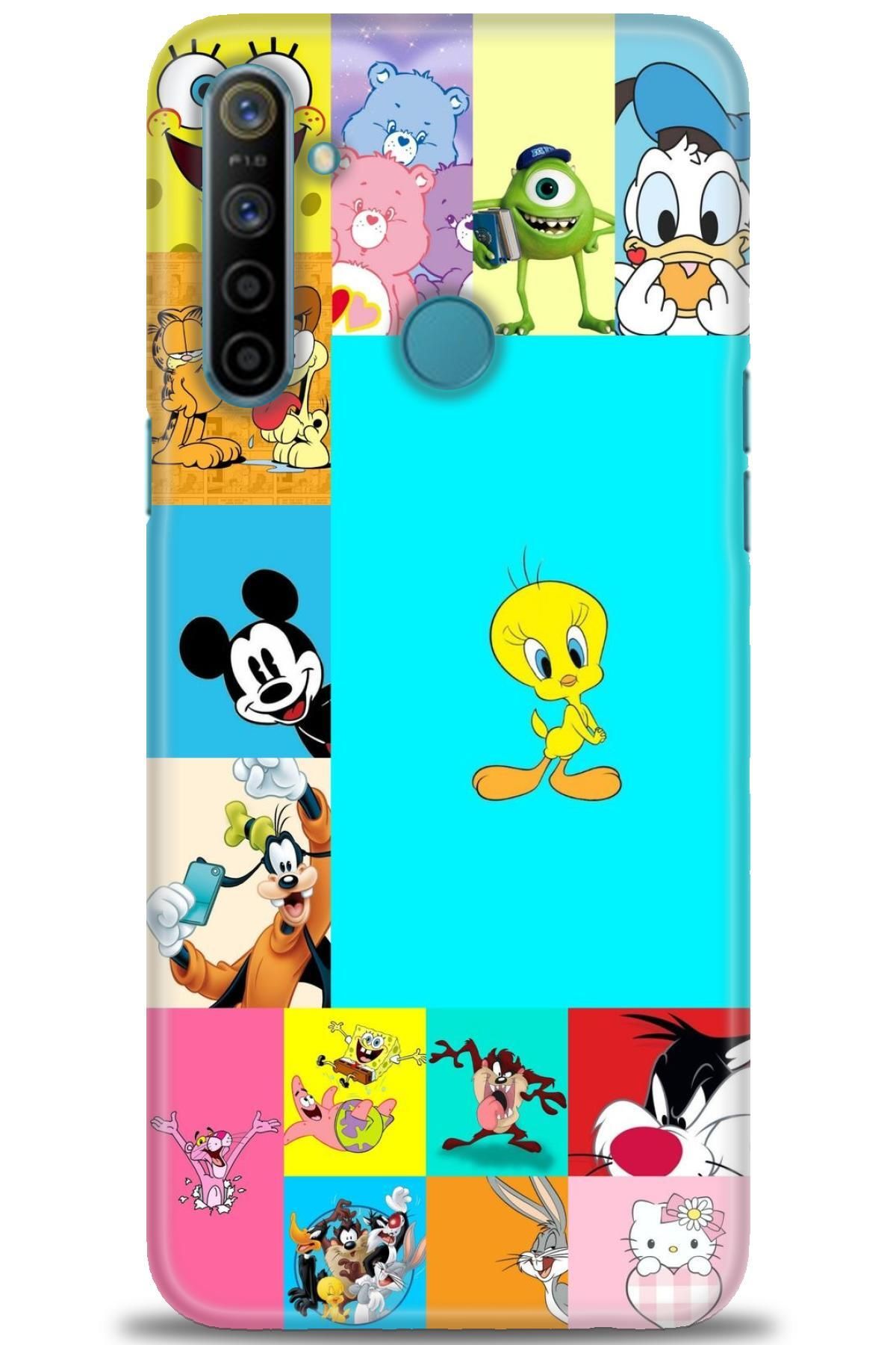 realme C3 / C3i İle Uyumlu HD Baskılı Desenli Silikon Kılıf - 957