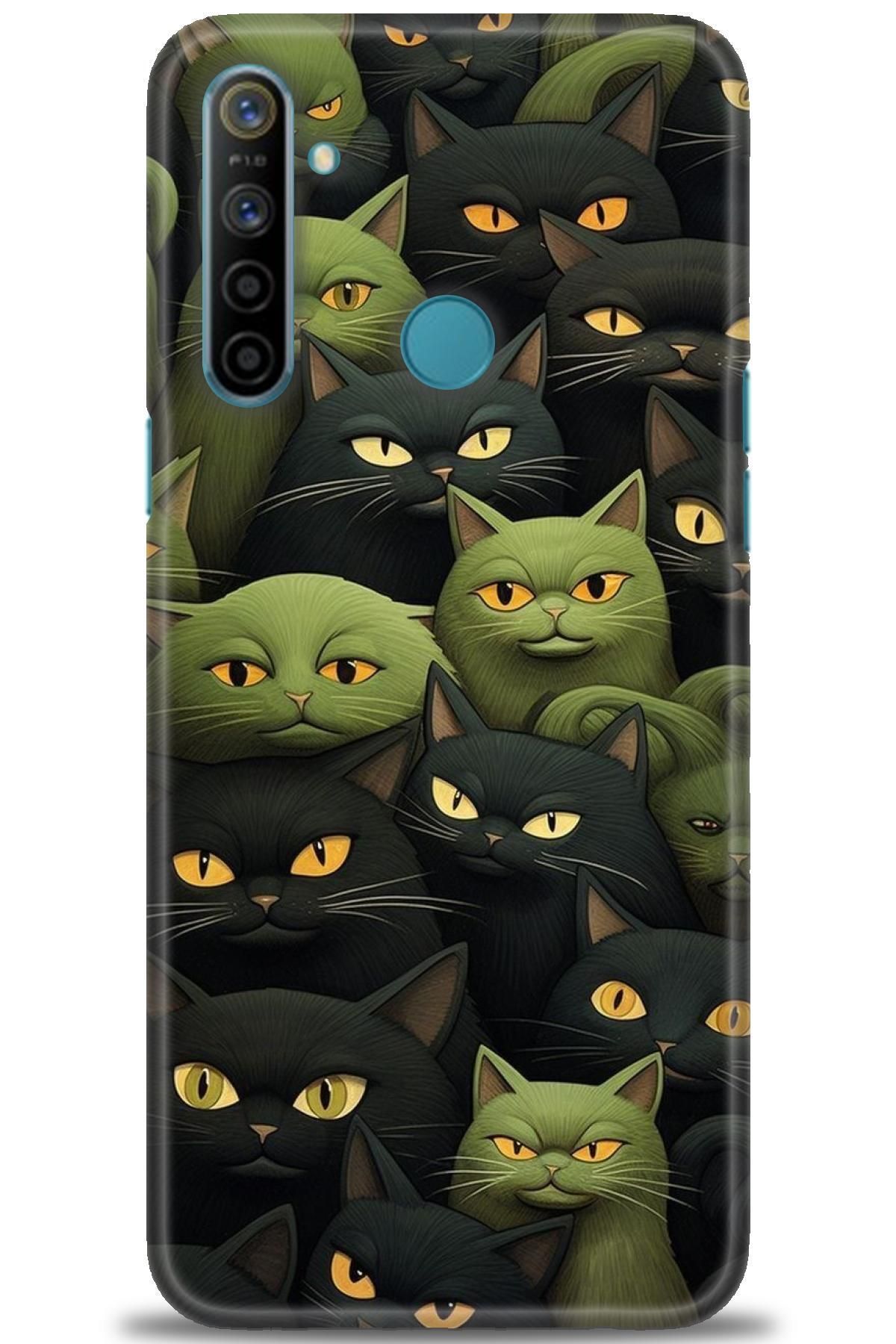 realme C3 / C3i İle Uyumlu HD Baskılı Kılıf - Karışık Seri - 303
