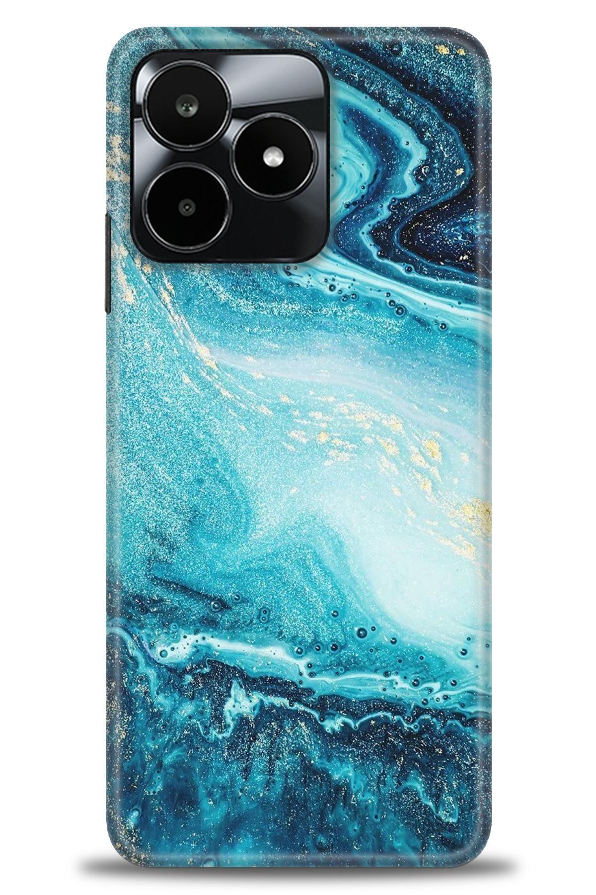 realme C53 İle Uyumlu HD Baskılı Desenli Silikon Kılıf - 217
