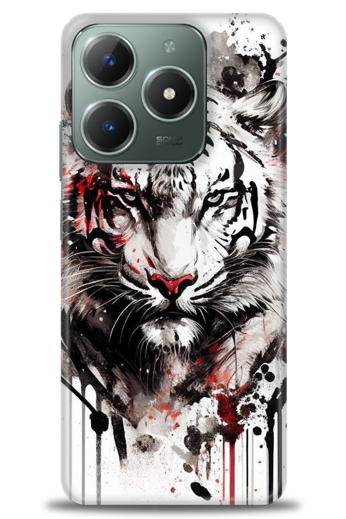 realme C61 / C63 İle Uyumlu HD Baskılı Desenli Silikon Kılıf - 105