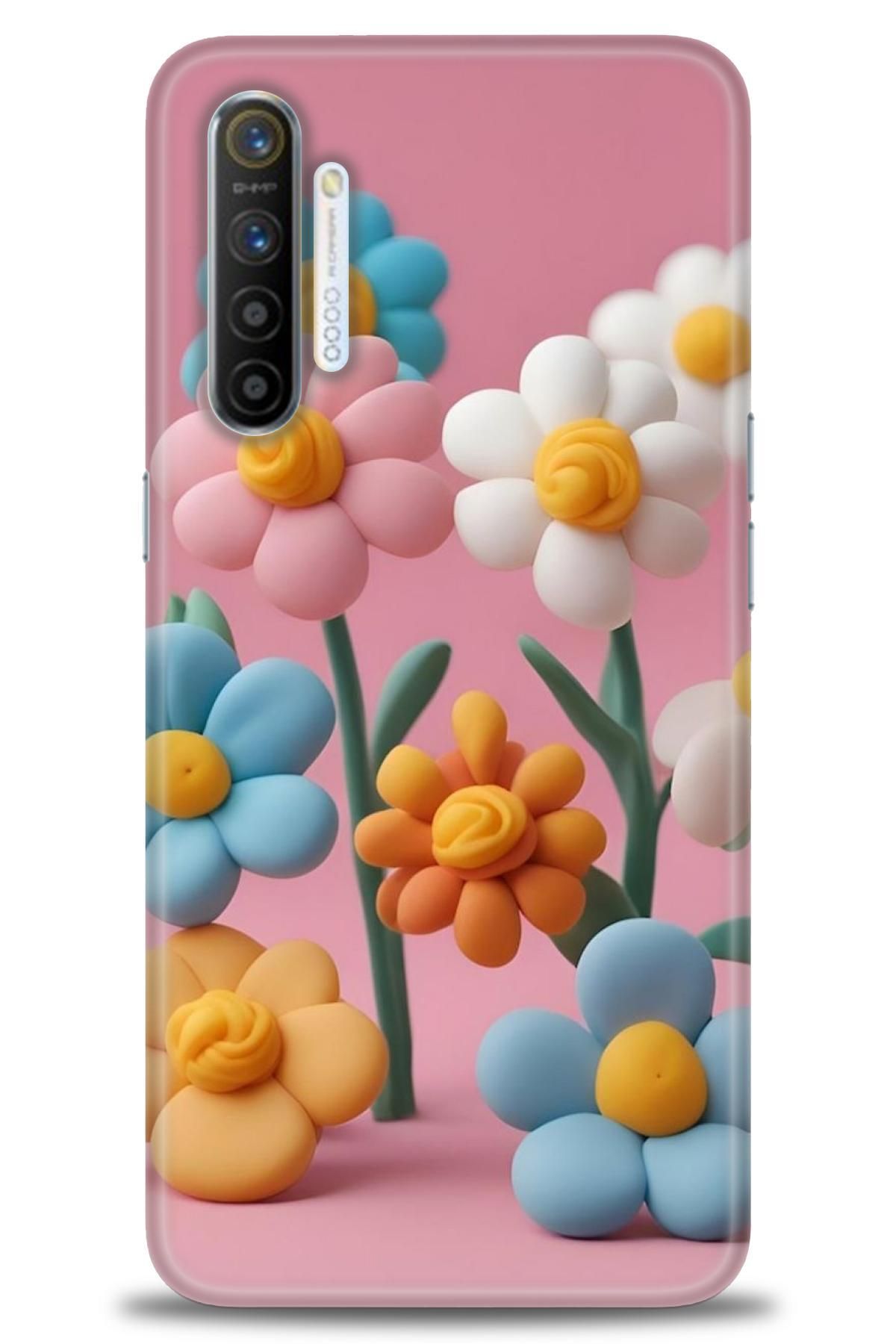 realme XT İle Uyumlu HD Baskılı Desenli Silikon Kılıf - 742