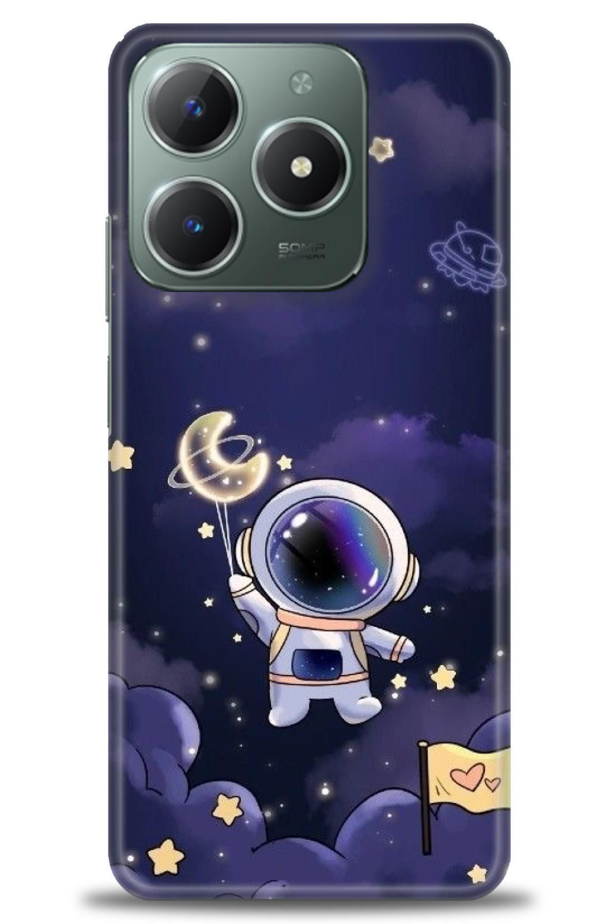 realme C61 / C63 İle Uyumlu HD Baskılı Desenli Silikon Kılıf - 378