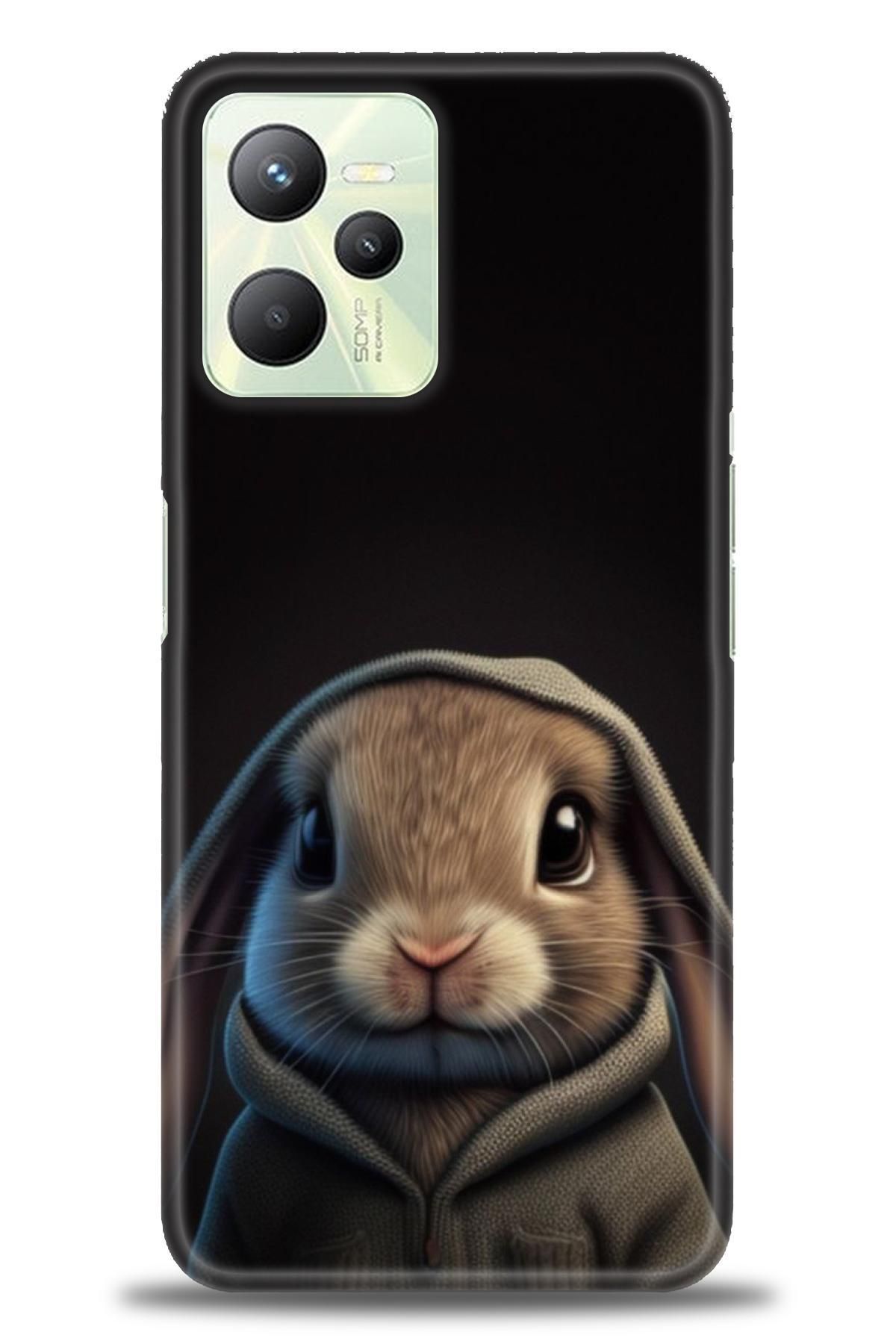 realme C35 İle Uyumlu HD Baskılı Desenli Silikon Kılıf - 334
