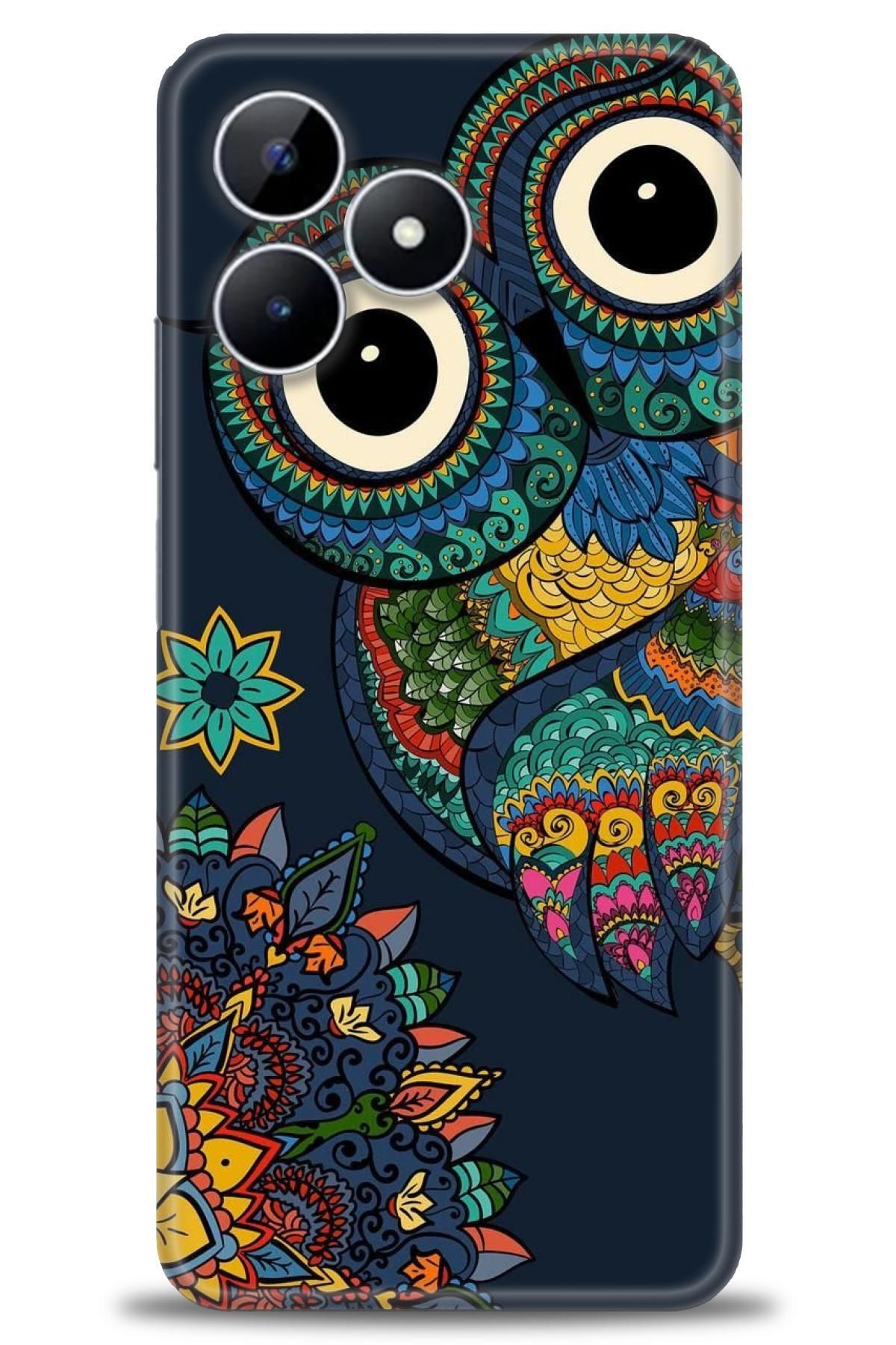 realme Note 50 4G İle Uyumlu HD Baskılı Desenli Silikon Kılıf - 941