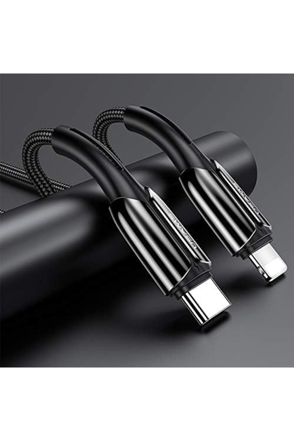 Usams-Fast Charging PD Cable and Data Transfer from USB-C to Lightning, Made of Zinc Alloy, 1.2m from USAM 6