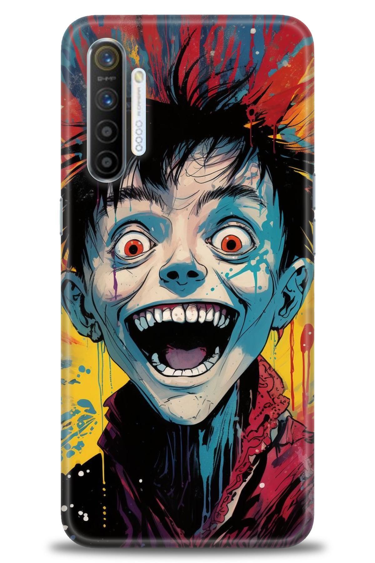 realme XT İle Uyumlu HD Baskılı Desenli Silikon Kılıf - 567