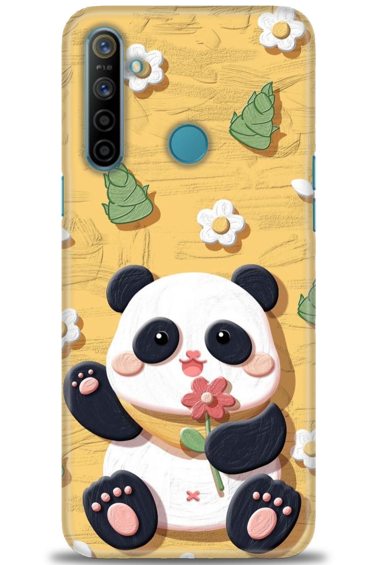 realme C3 / C3i İle Uyumlu HD Baskılı Desenli Silikon Kılıf - 85
