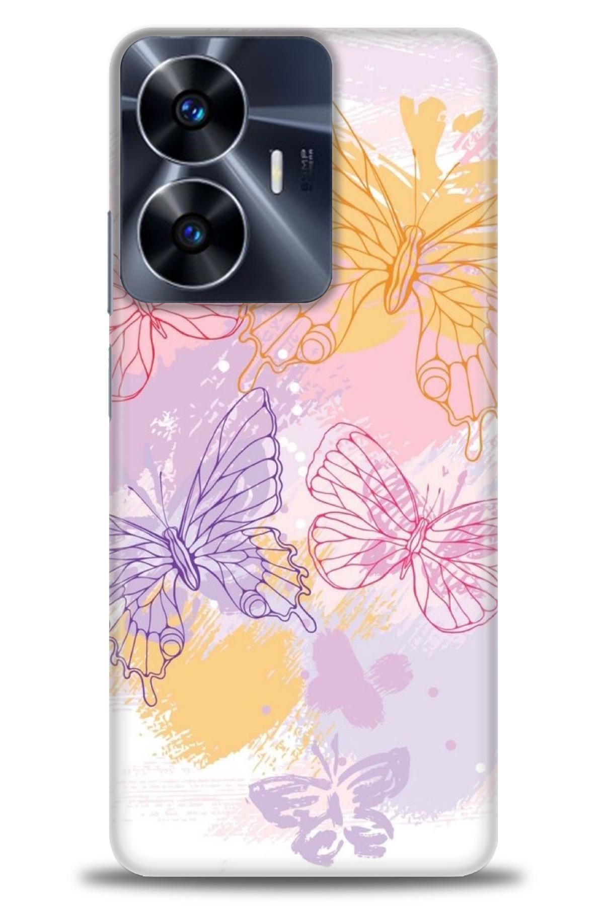 realme C55 İle Uyumlu HD Baskılı Kılıf - Karışık Seri - 27