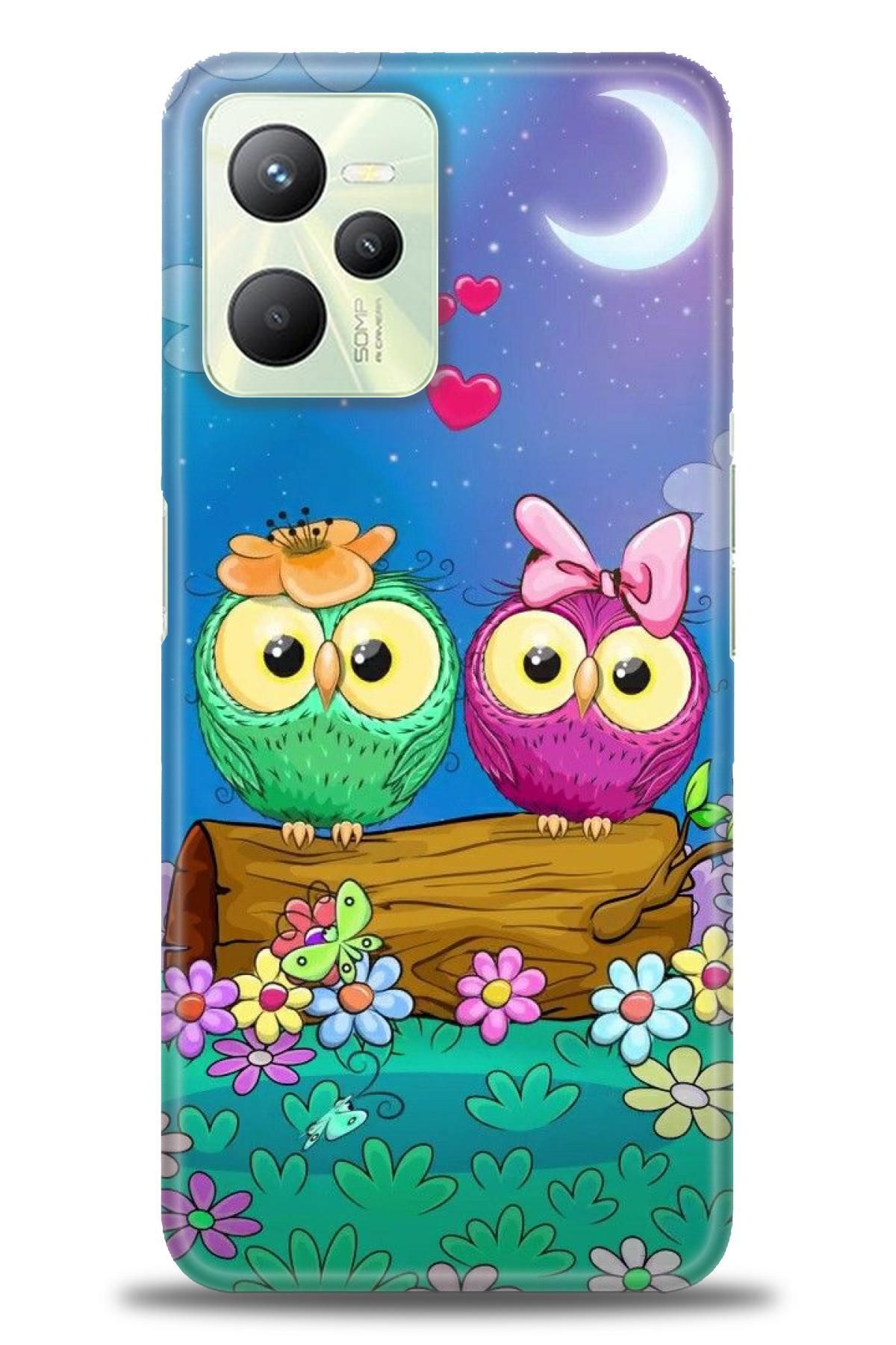 realme C35 İle Uyumlu HD Baskılı Desenli Silikon Kılıf - 192