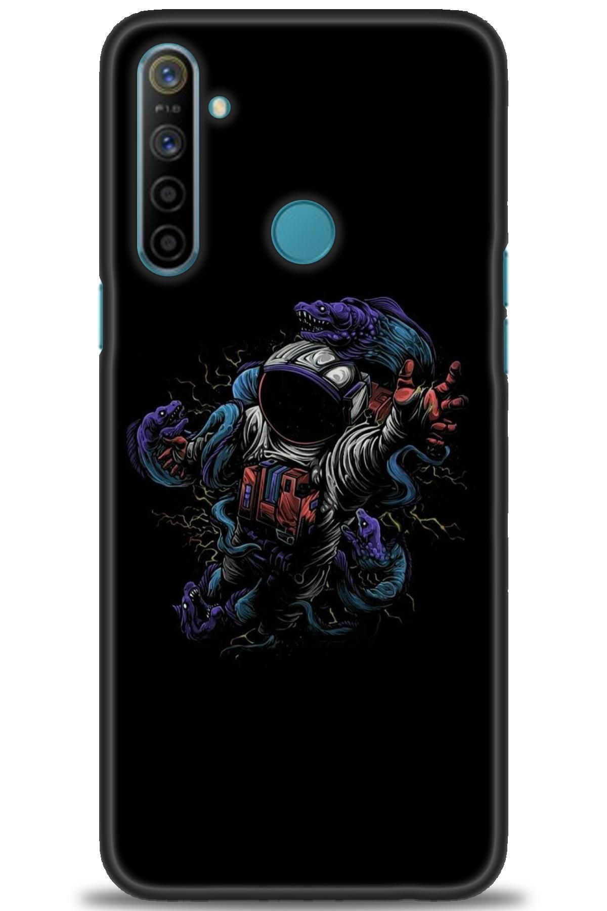 realme C3 / C3i İle Uyumlu HD Baskılı Desenli Silikon Kılıf - 915