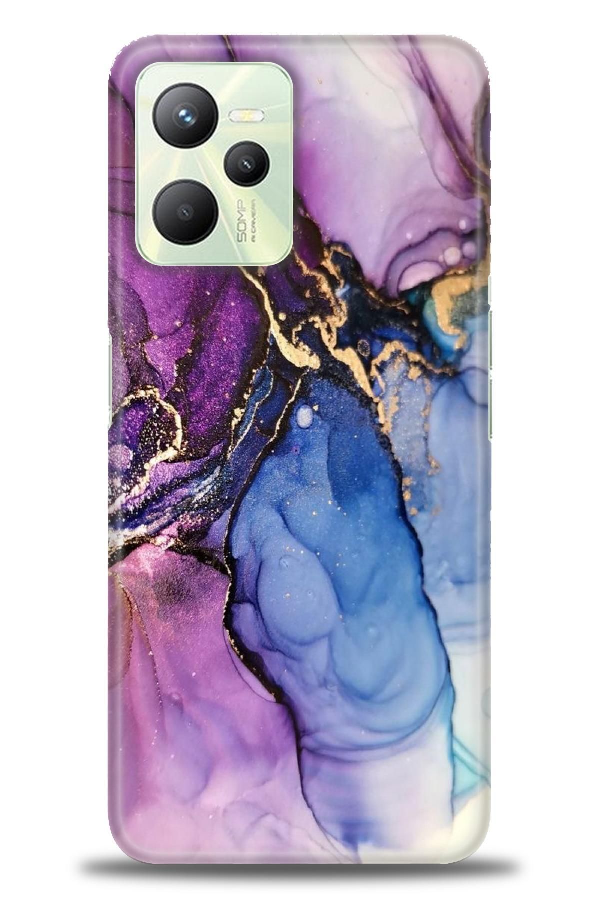 realme C35 İle Uyumlu HD Baskılı Desenli Silikon Kılıf - 50