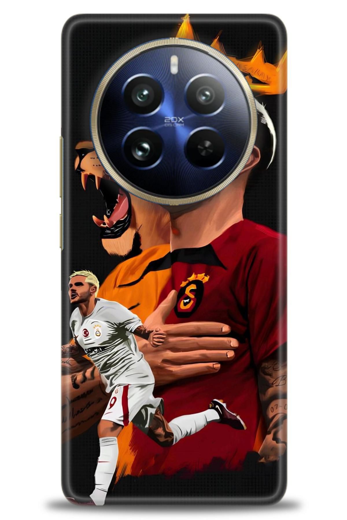 realme 12 4G / 12 Plus İle Uyumlu HD Baskılı Desenli Silikon Kılıf - 147