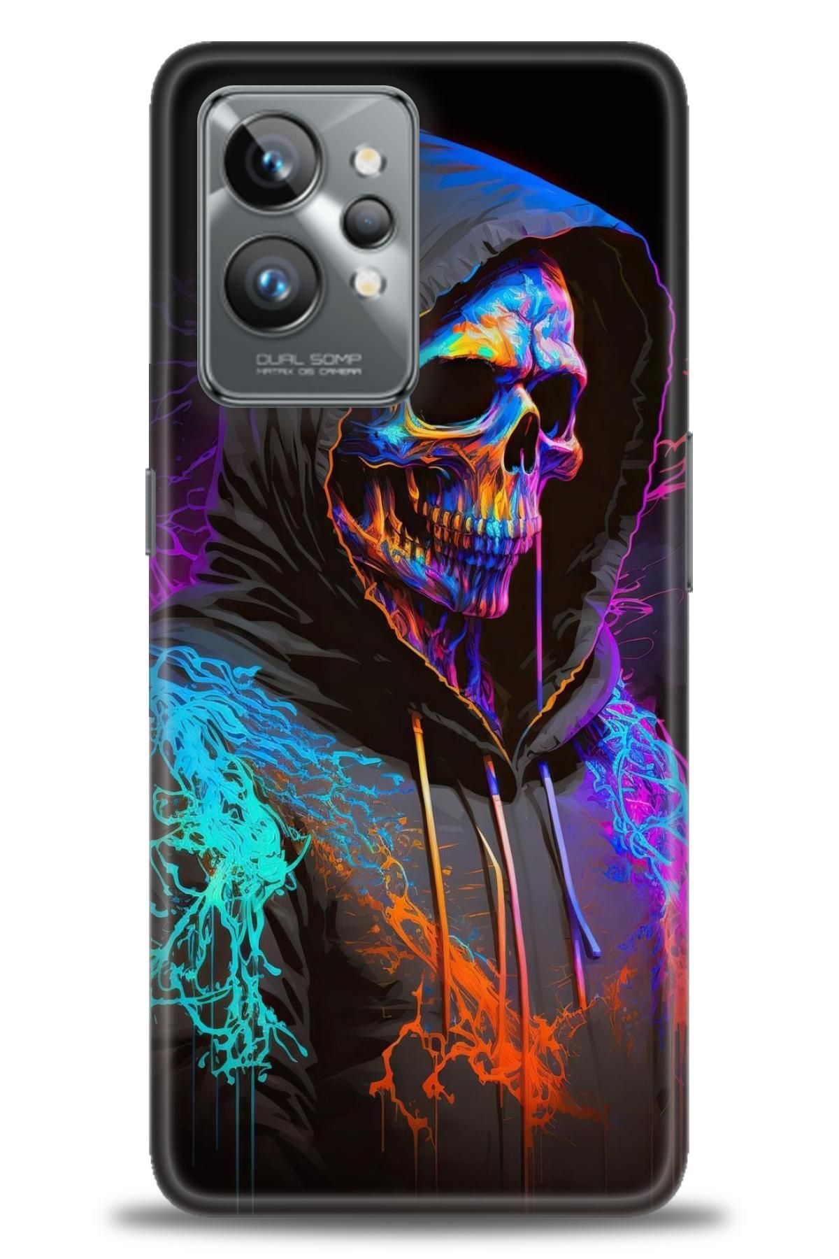 realme GT2 Pro İle Uyumlu HD Baskılı Desenli Silikon Kılıf - 912
