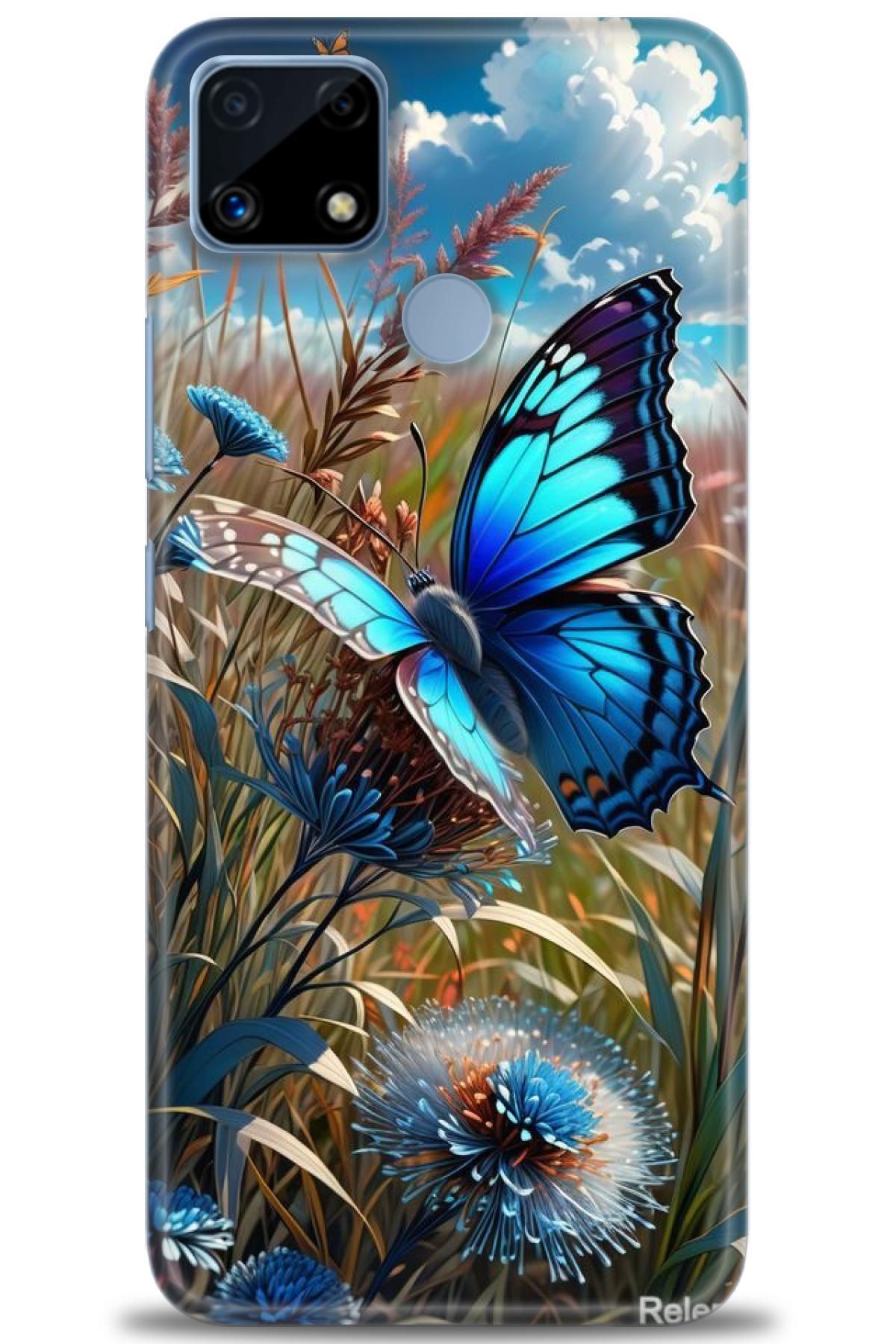 realme C25 / C25S İle Uyumlu HD Baskılı Kılıf - Karışık Seri - 611