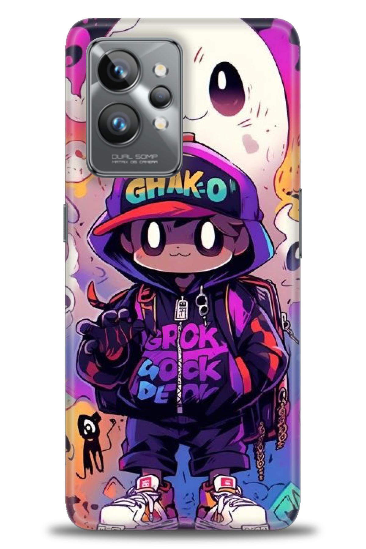 realme GT2 Pro İle Uyumlu HD Baskılı Kılıf - Karışık Seri - 911