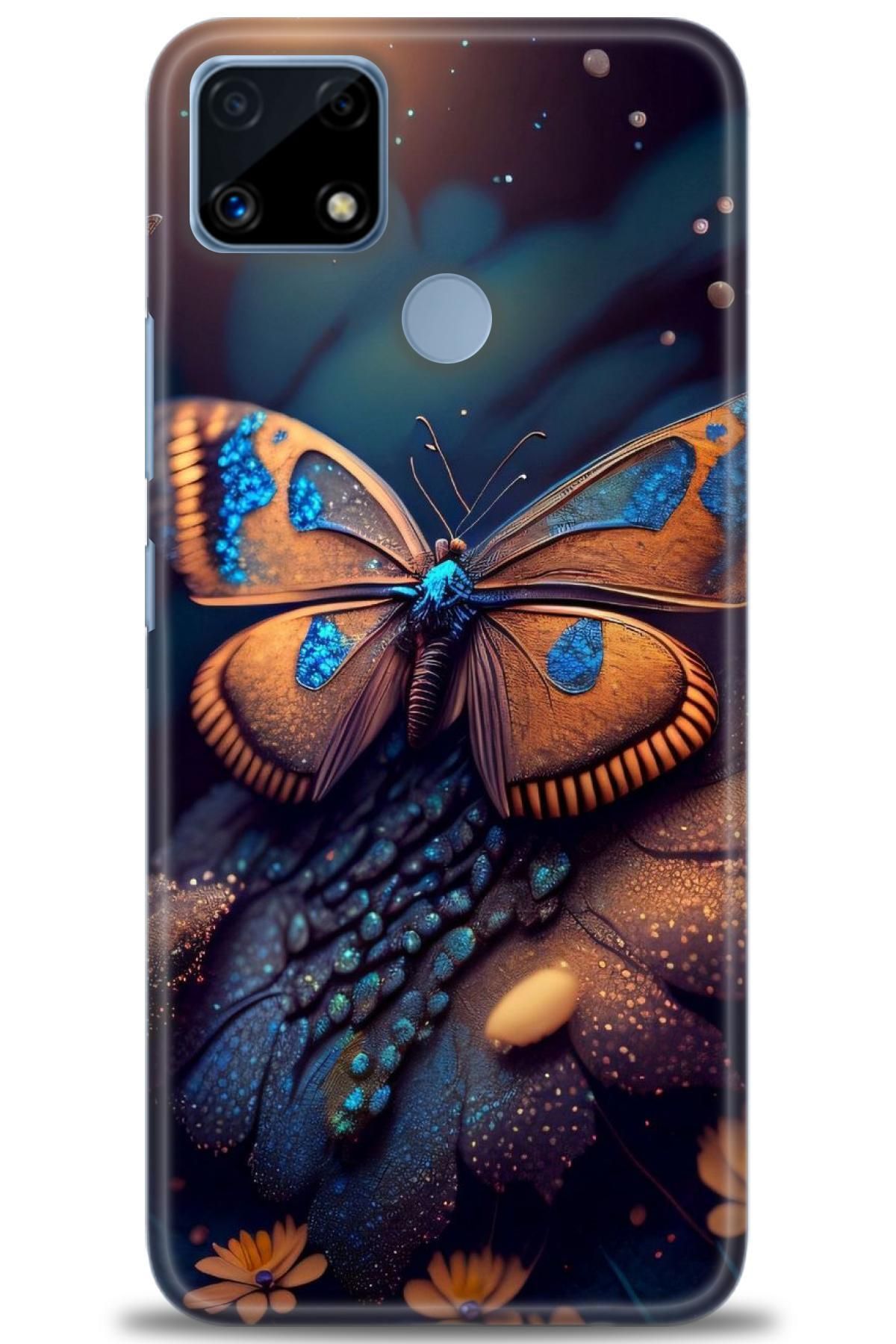 realme C25 / C25S İle Uyumlu HD Baskılı Kılıf - Karışık Seri - 932