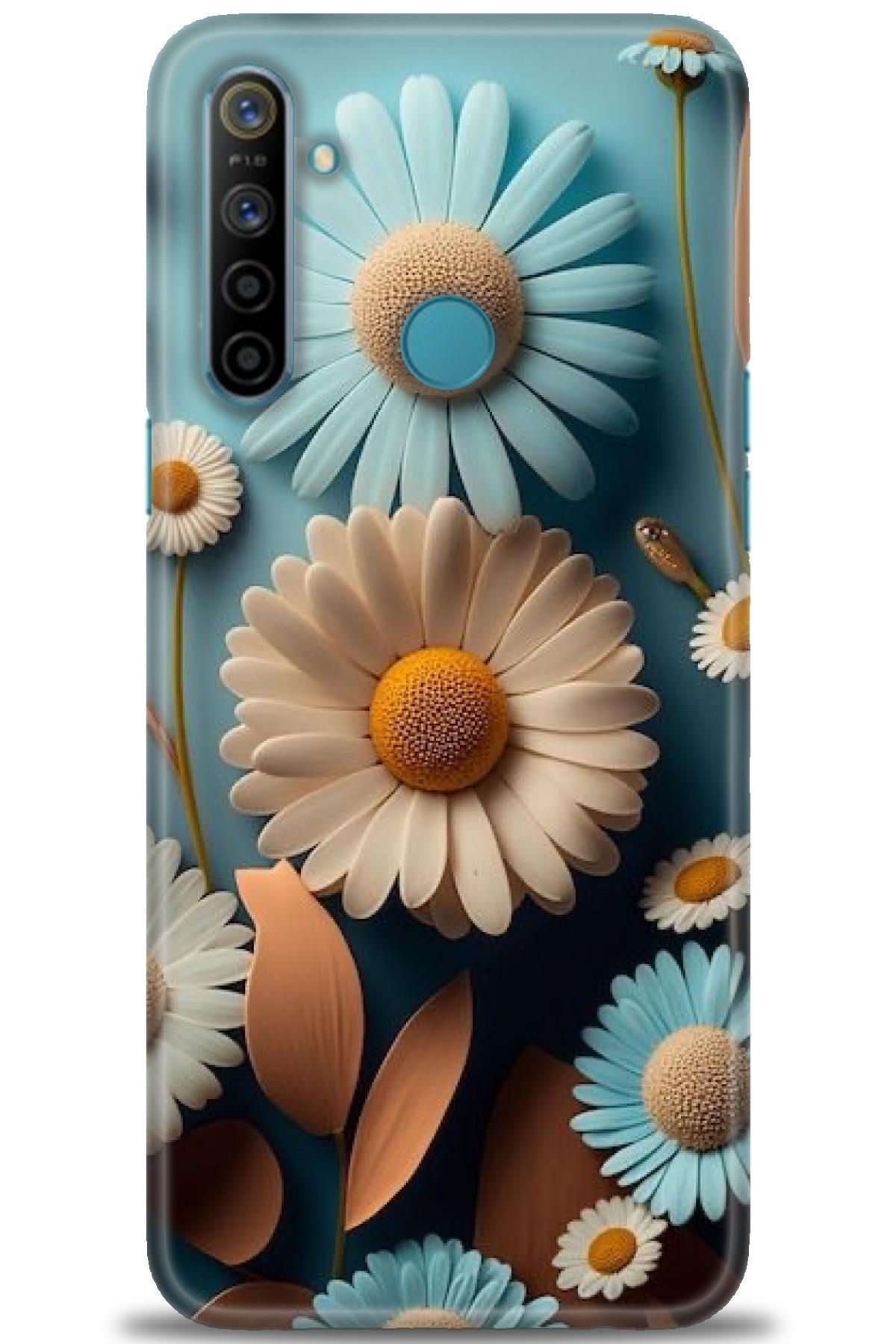realme C3 / C3i İle Uyumlu HD Baskılı Desenli Silikon Kılıf - 535