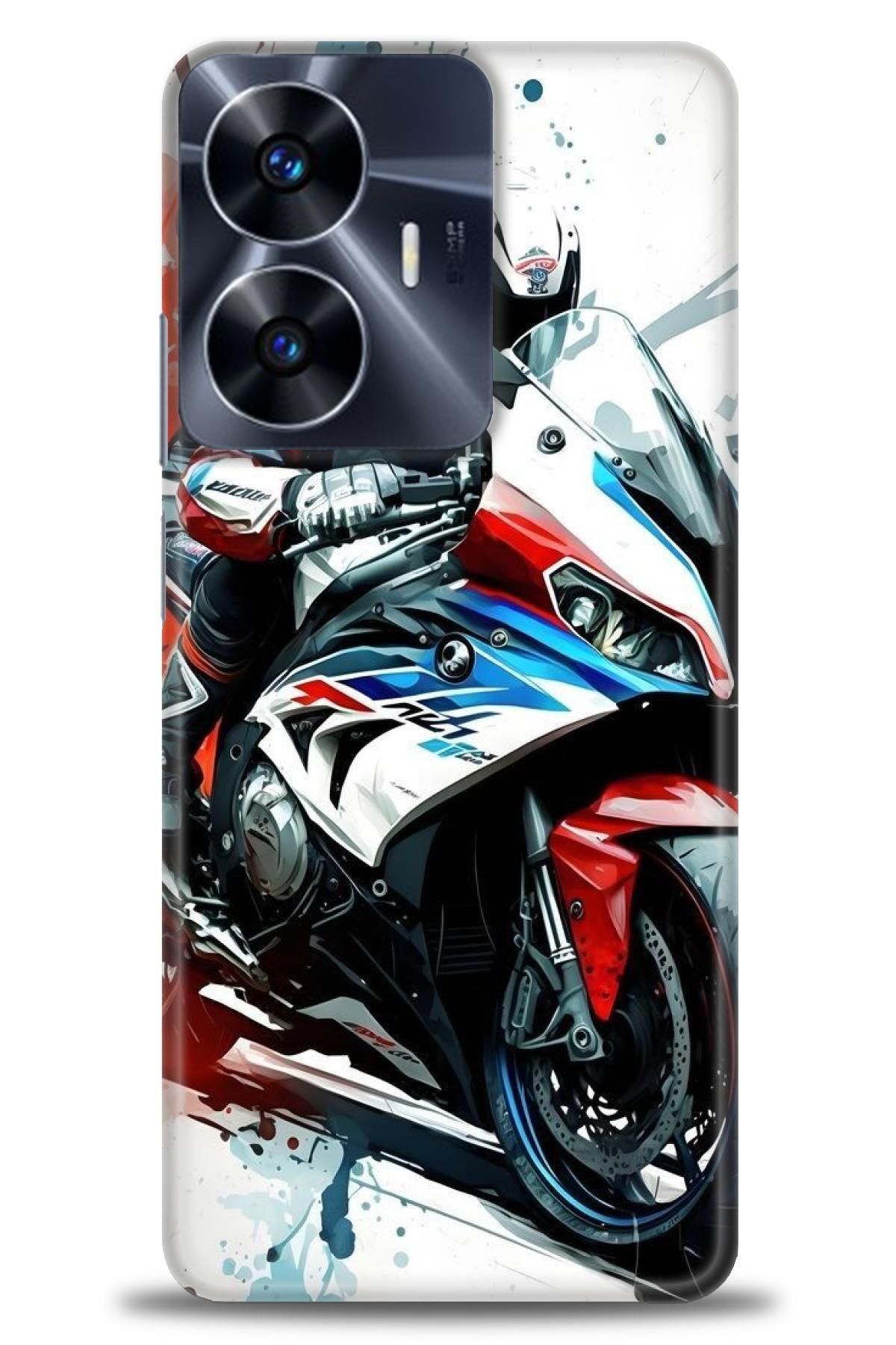 realme C55 İle Uyumlu HD Baskılı Kılıf - Karışık Seri - 572