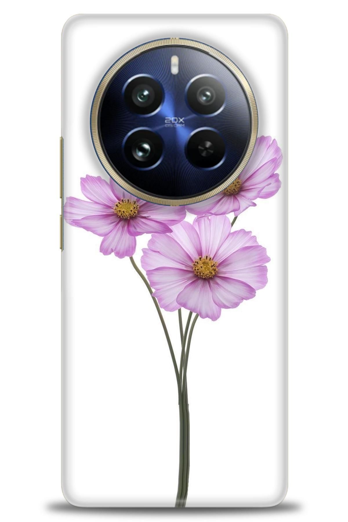 realme 12 4G / 12 Plus İle Uyumlu HD Baskılı Desenli Silikon Kılıf - 734