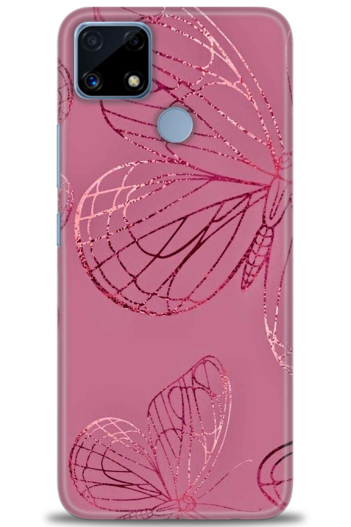 realme C25 / C25S İle Uyumlu HD Baskılı Desenli Silikon Kılıf - 251