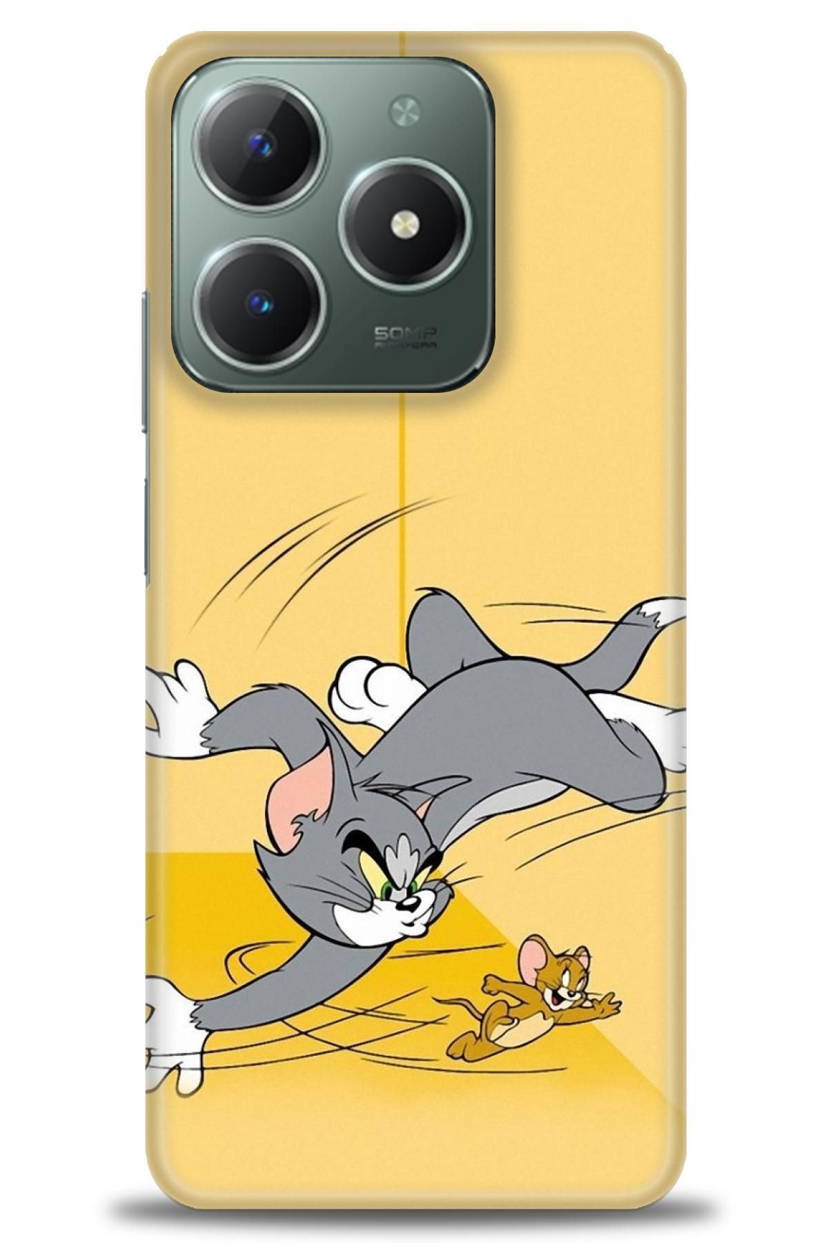 realme C61 / C63 İle Uyumlu HD Baskılı Desenli Silikon Kılıf - 584
