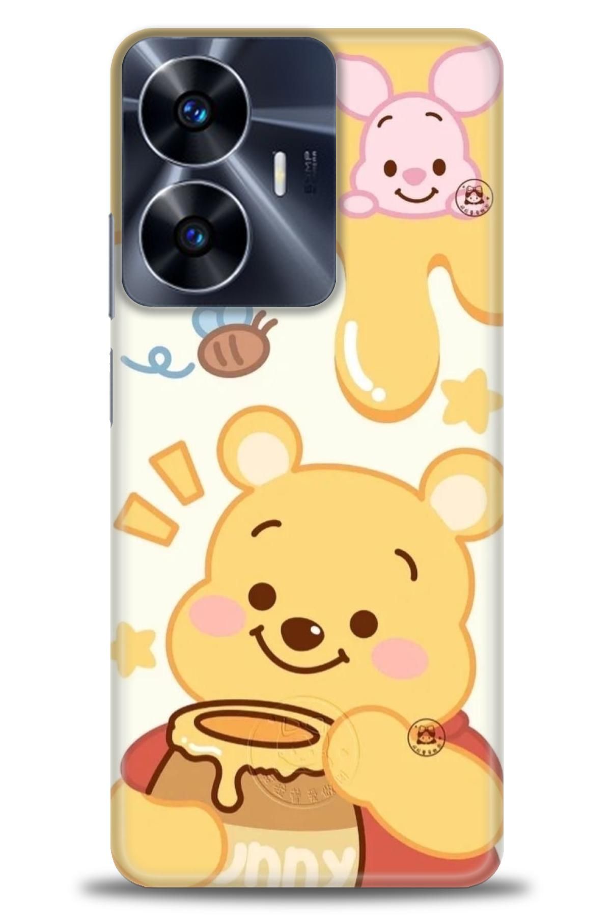 realme C55 İle Uyumlu HD Baskılı Desenli Silikon Kılıf - 766
