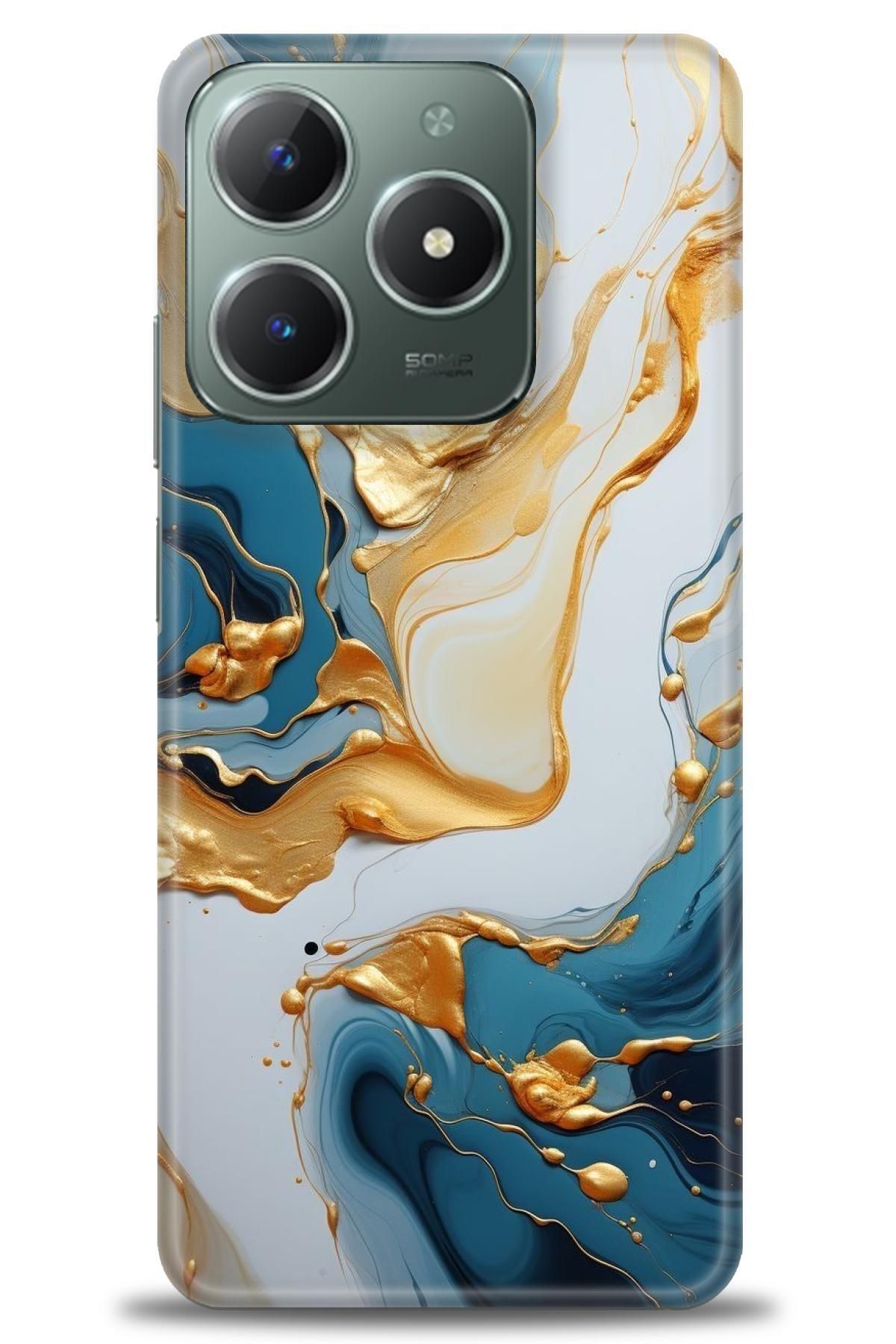 realme C61 / C63 İle Uyumlu HD Baskılı Desenli Silikon Kılıf - 402