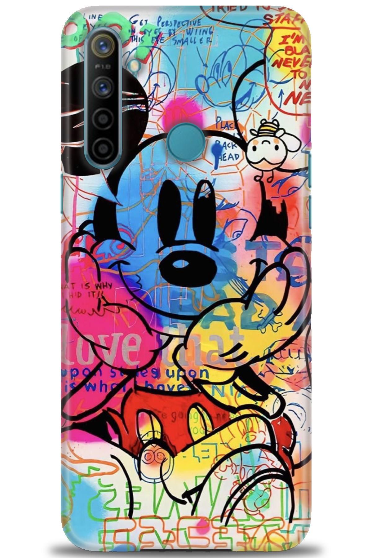 realme C3 / C3i İle Uyumlu HD Baskılı Desenli Silikon Kılıf - 283