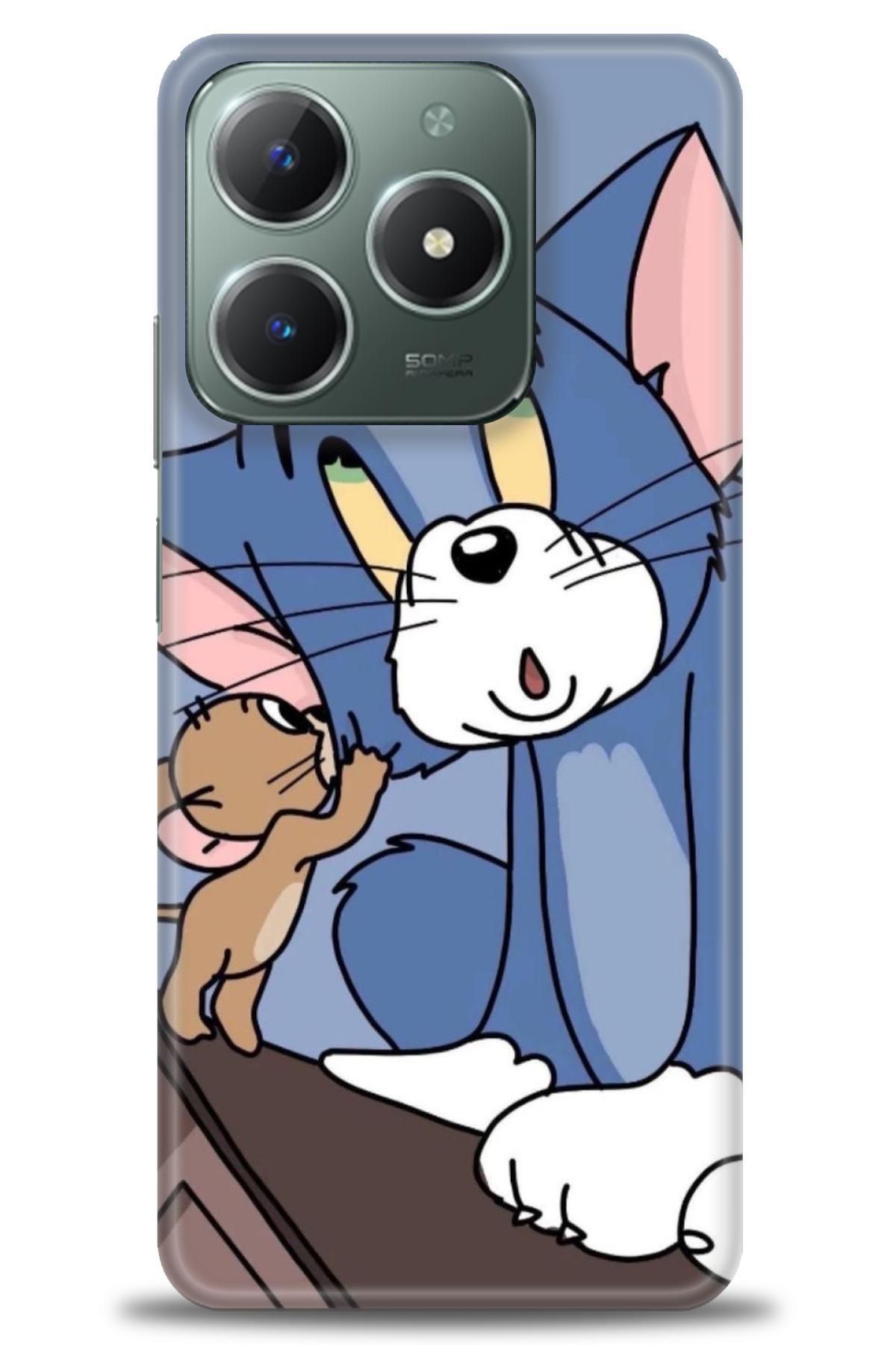 realme C61 / C63 İle Uyumlu HD Baskılı Desenli Silikon Kılıf - 583