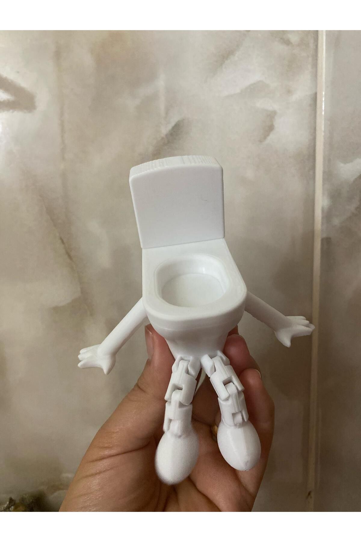 Eta3d Klozet şeklinde tuvalet süsü biblo eğlenceli figür